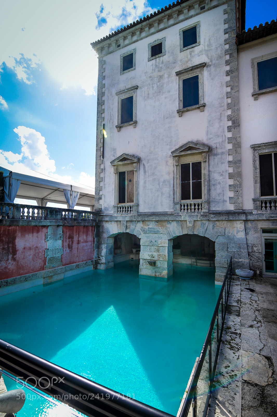 Nikon D7200 sample photo. Luxury pool, miami photography