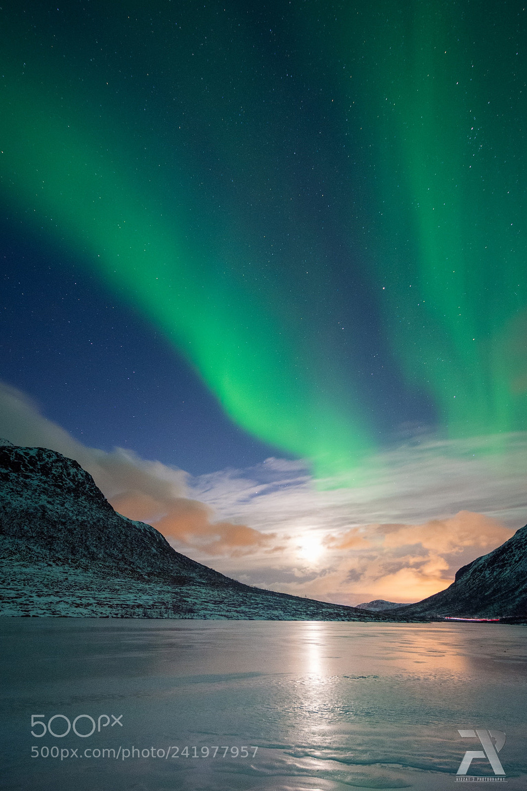 Nikon D7200 sample photo. “northern light & moonlight” photography