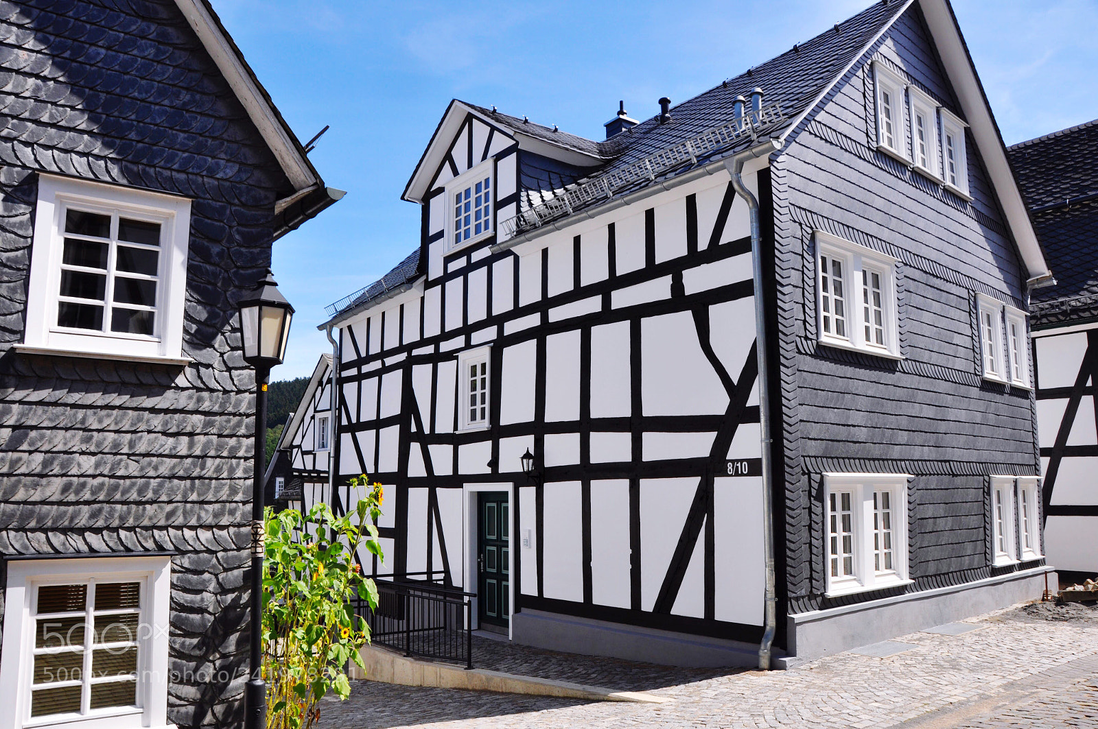 Nikon D90 sample photo. Fachwerkh user - half-timbered photography