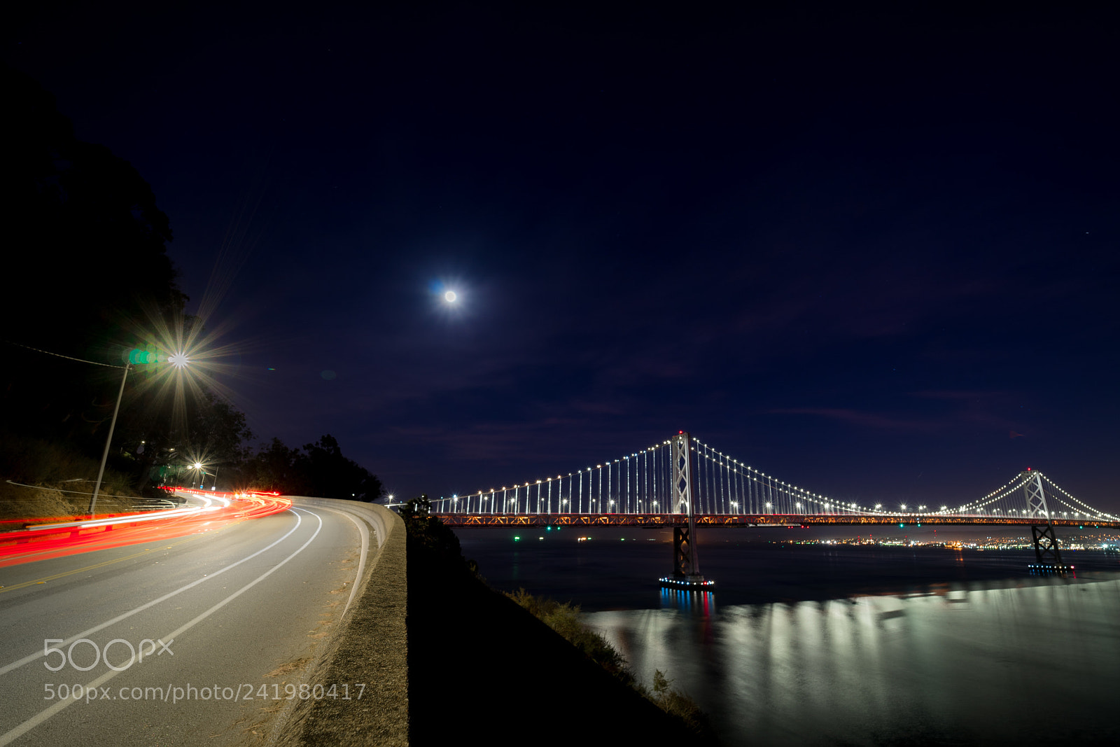 Sony a7 sample photo. San francisco bay bridge photography