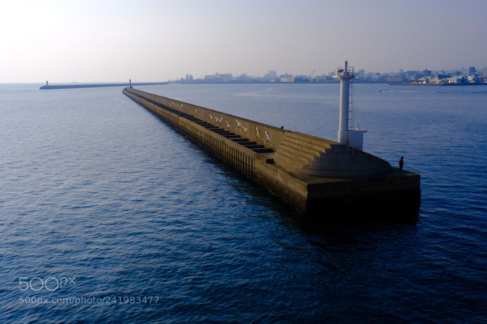 Fujifilm X-E3 sample photo. 防波堤 breakwater photography