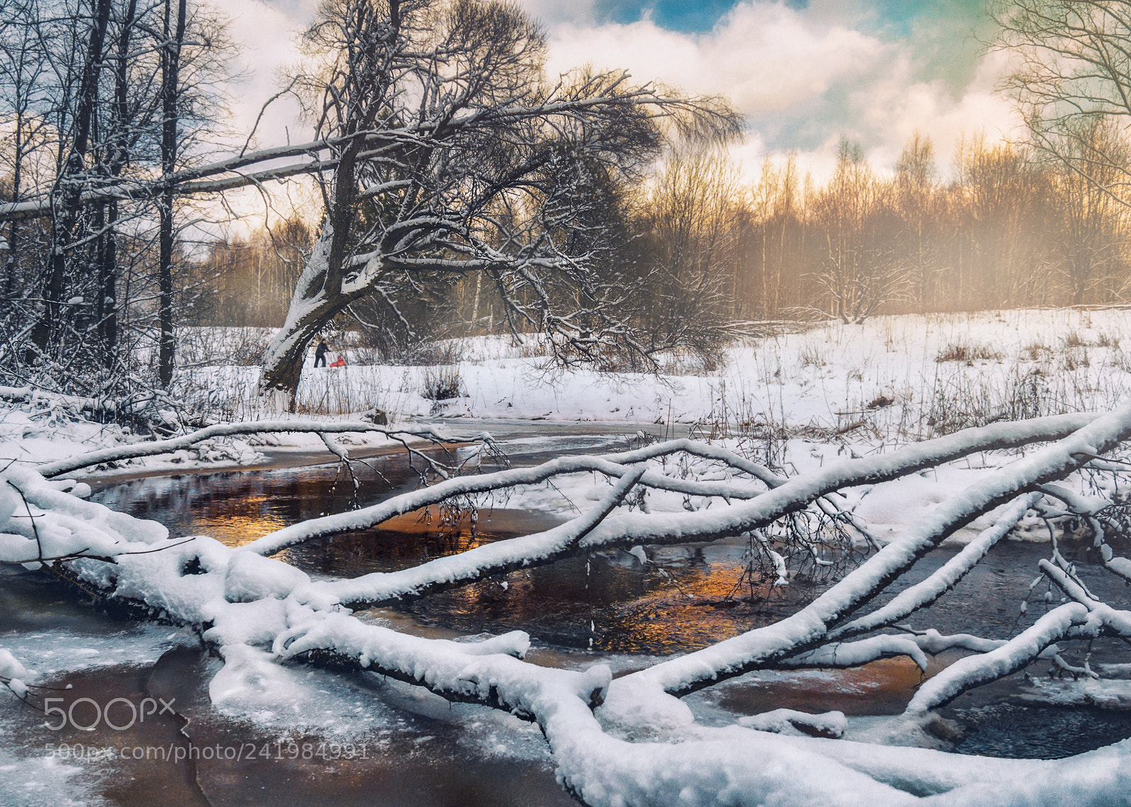 Olympus OM-D E-M5 II sample photo. Black river photography
