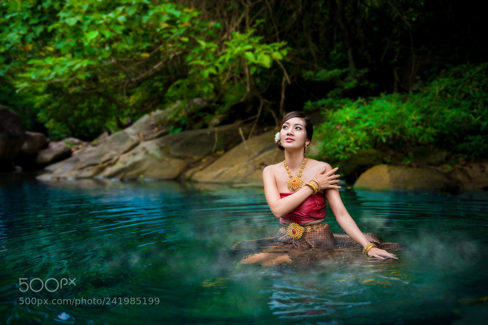 Nikon D800 sample photo. Thai dress fashion photography