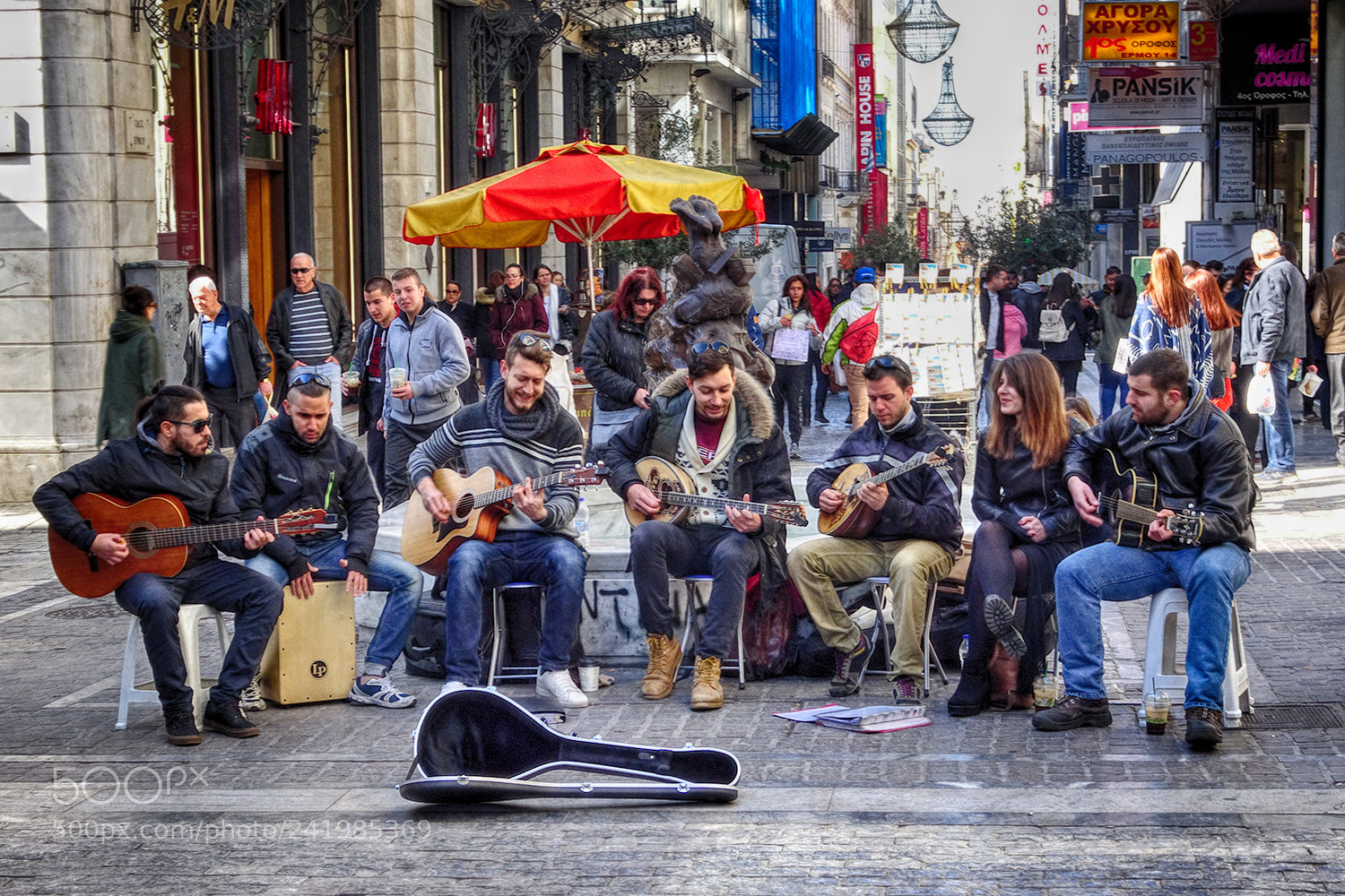 Sony Cyber-shot DSC-HX90V sample photo. Ermou street photography