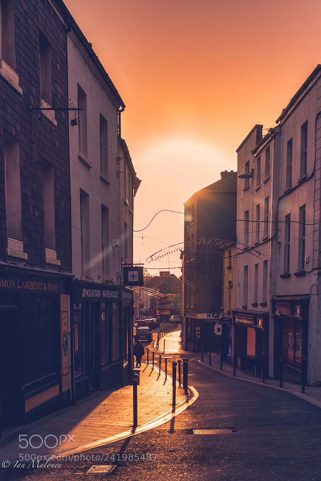 Nikon D800 sample photo. Wexford main st, ireland photography