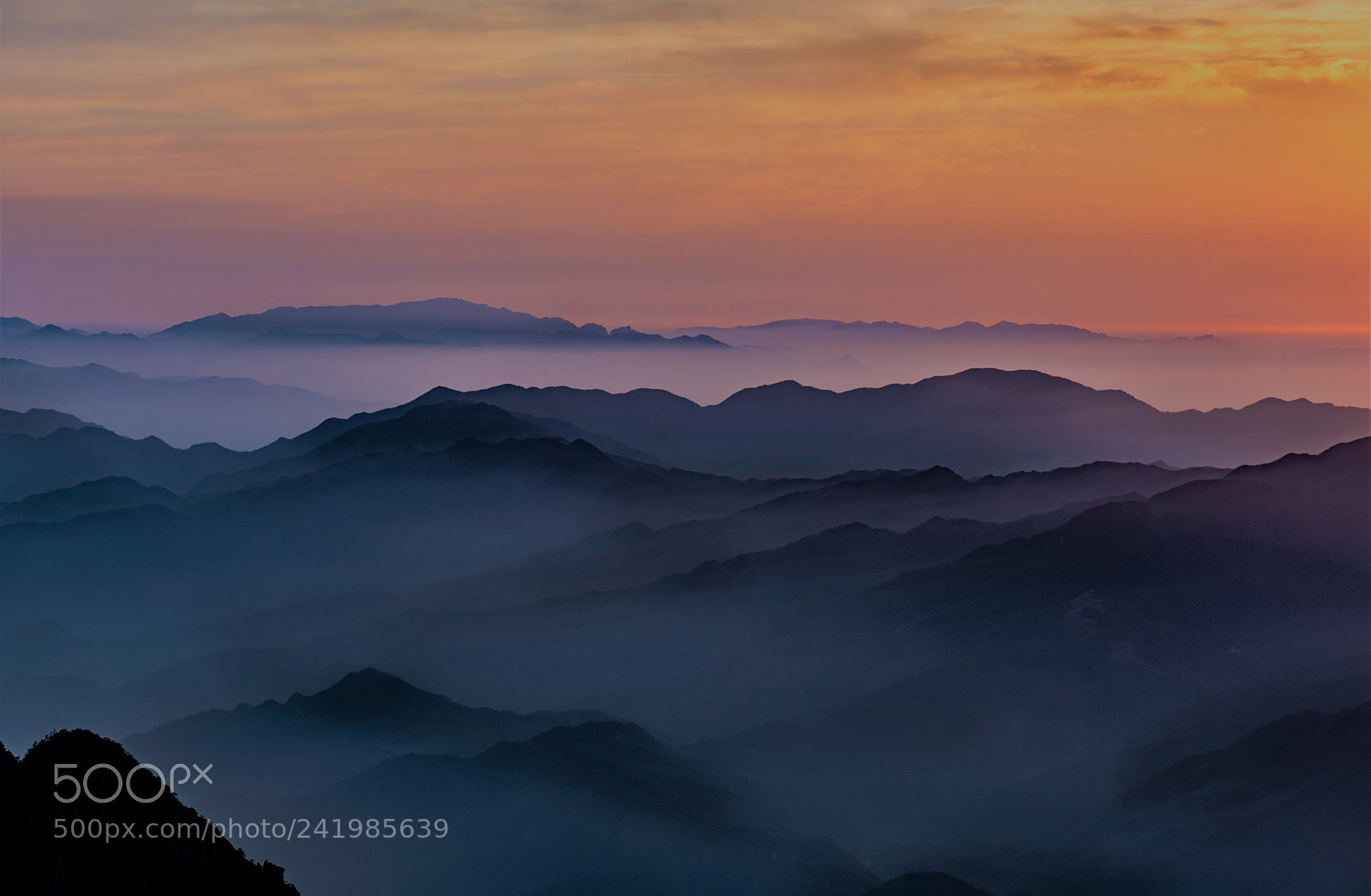 Nikon D810 sample photo. Alpenglow&mist photography