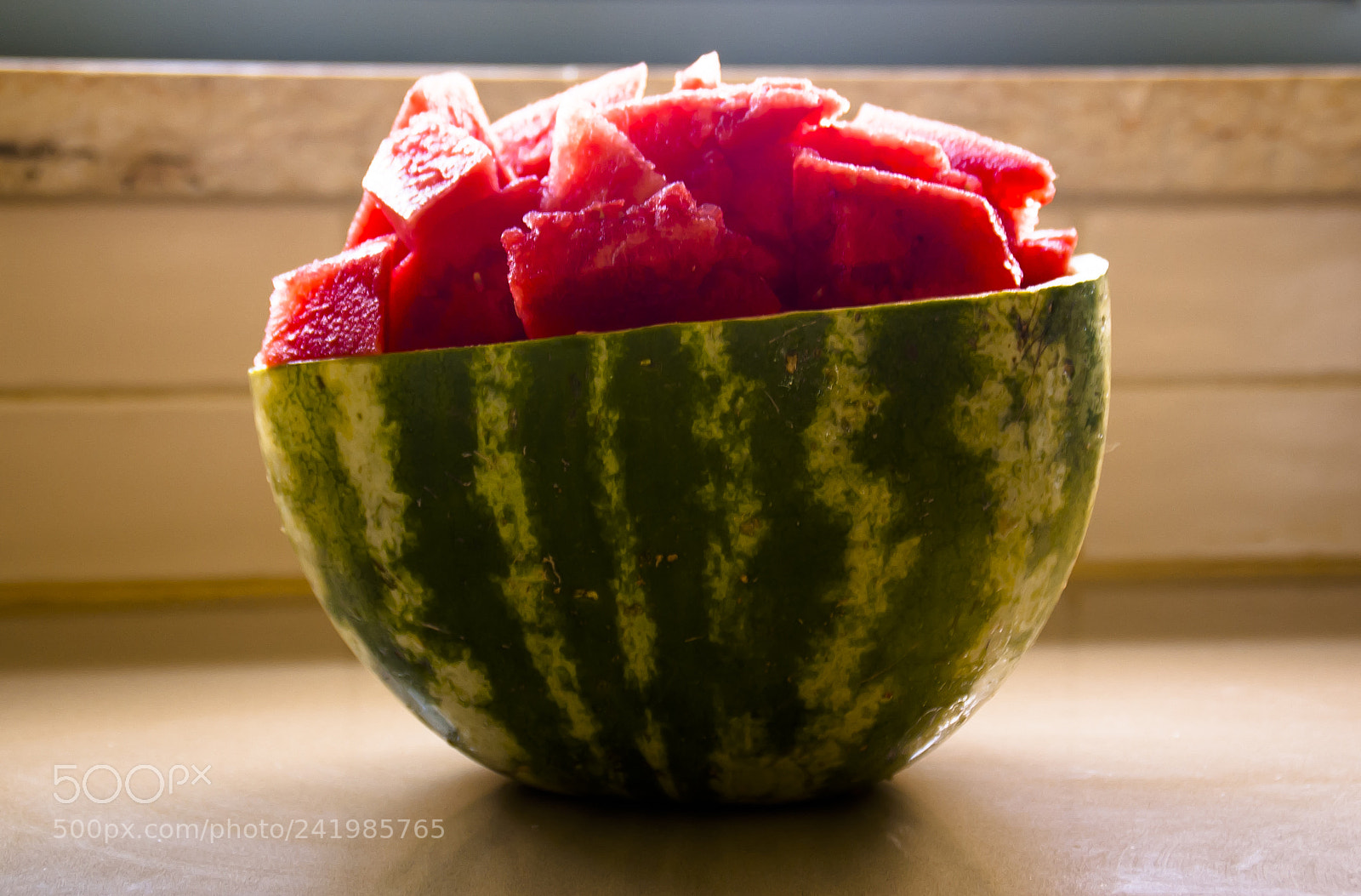 Nikon D50 sample photo. Sliced watermelon photography