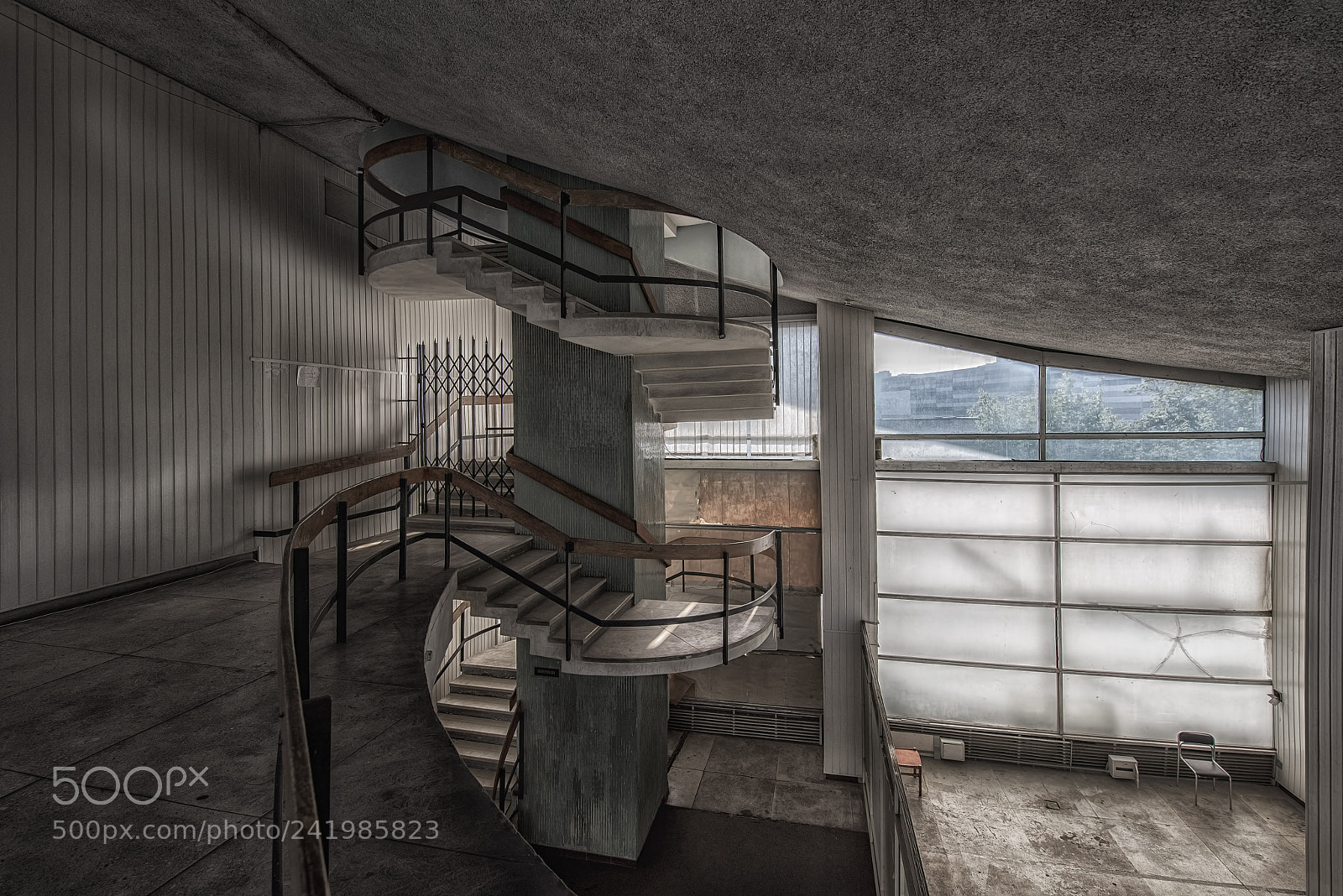 Nikon D810 sample photo. Spiral staircase photography