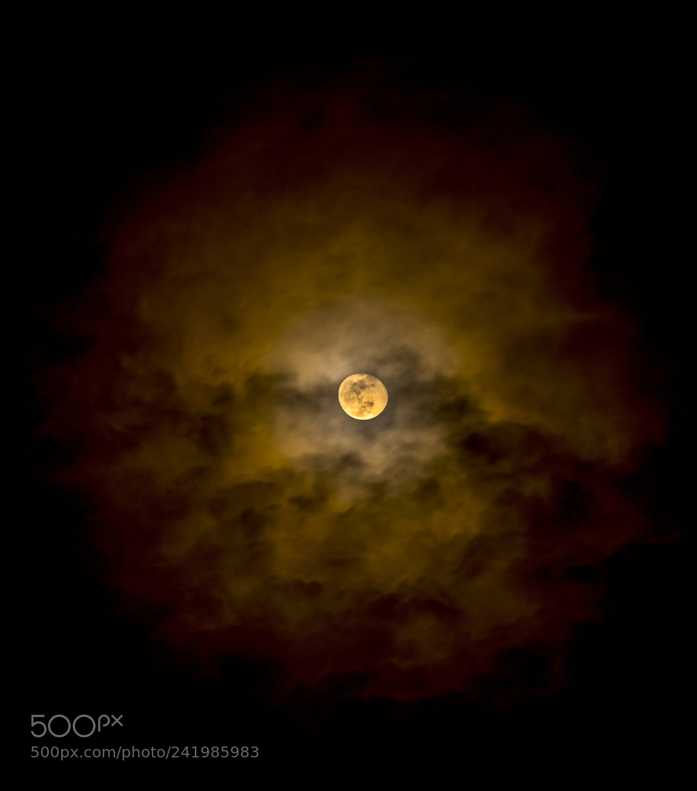 Nikon D810 sample photo. Moonring photography