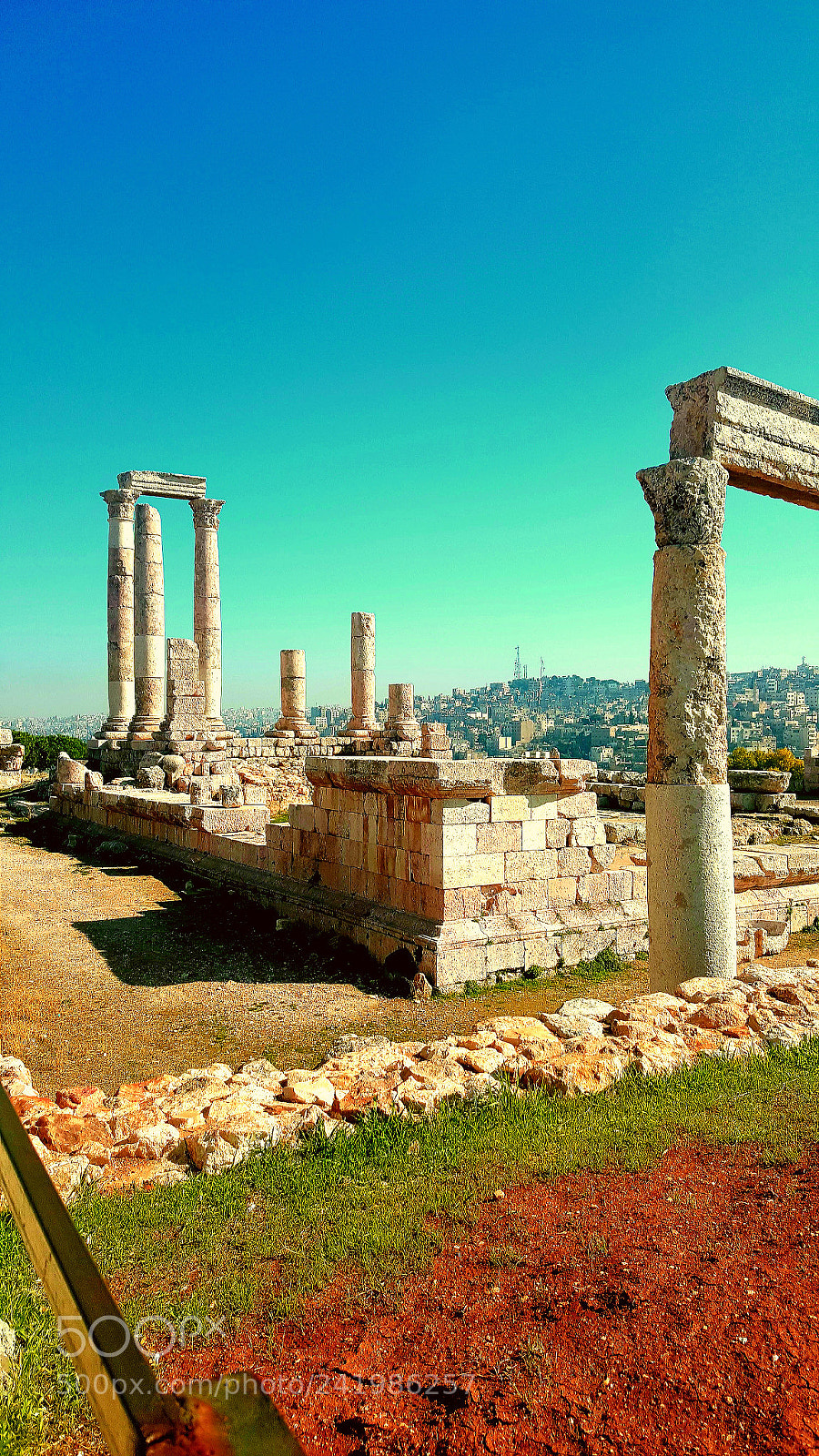 Samsung Galaxy S6 sample photo. Herculean temple photography