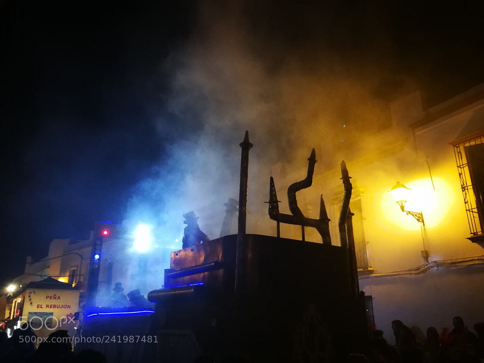 HUAWEI P10 sample photo. Luces y humo... photography