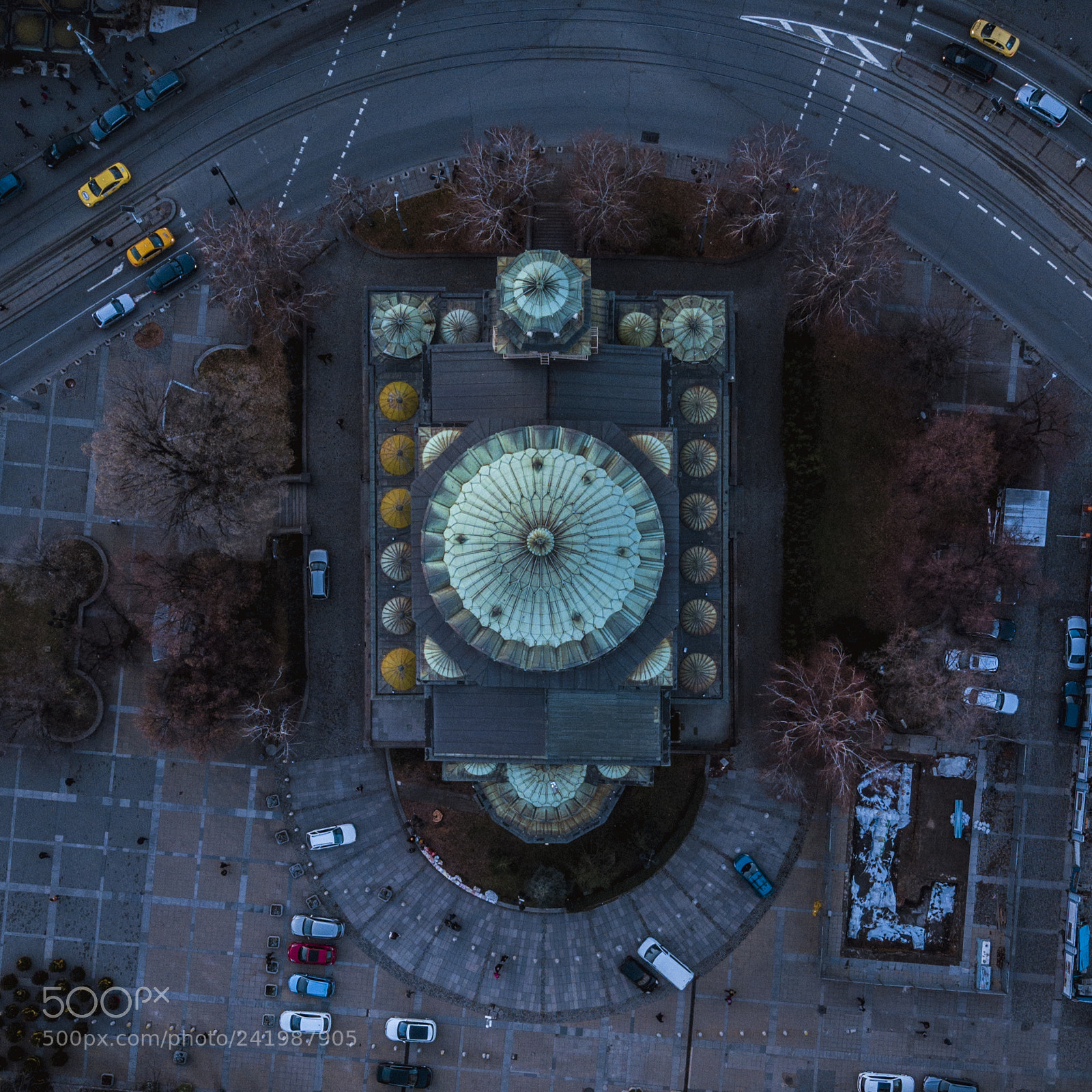 DJI FC220 sample photo. Circles photography