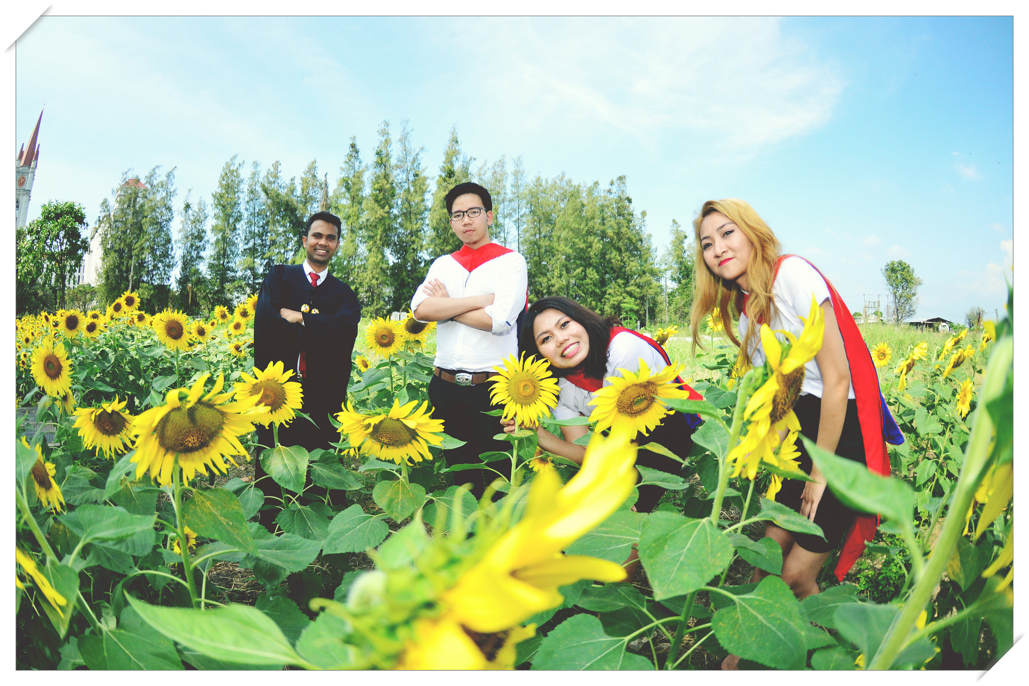 Nikon D800 + Nikon AF DX Fisheye-Nikkor 10.5mm F2.8G ED sample photo. Graduation class of xlv photography