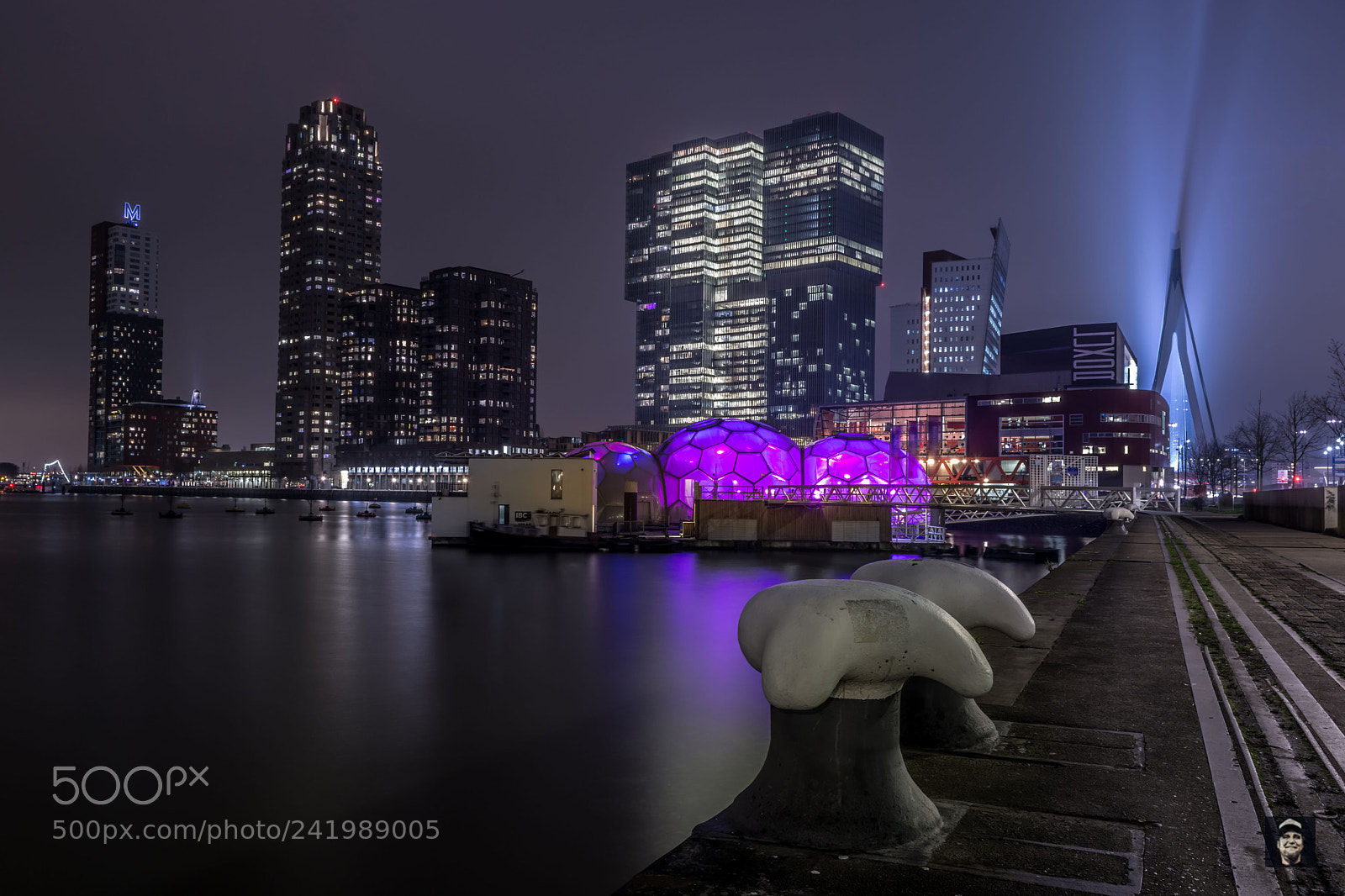 Nikon D7100 sample photo. Rotterdam at night,....... photography