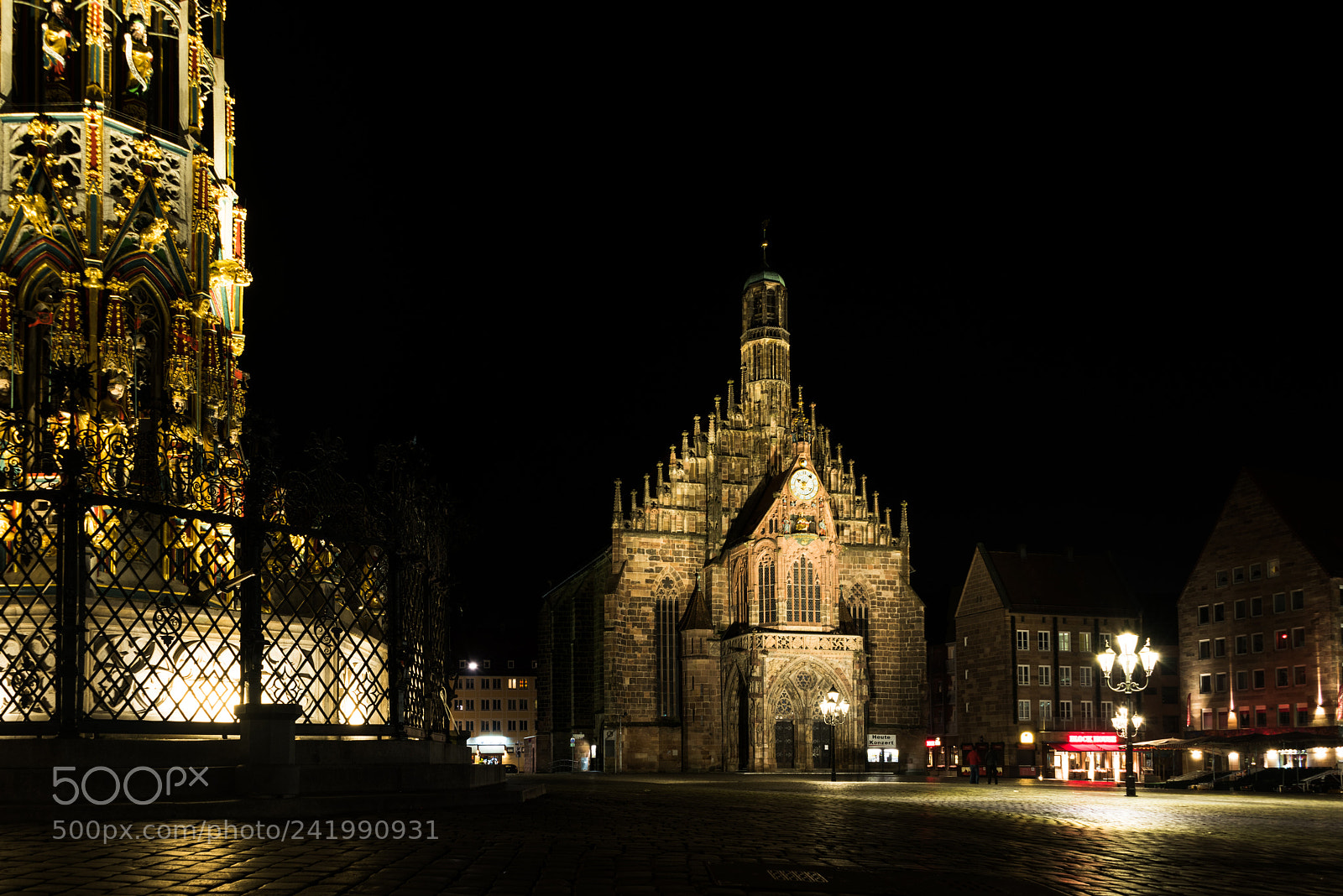 Nikon D810 sample photo. Hauptmarkt nürnberg photography