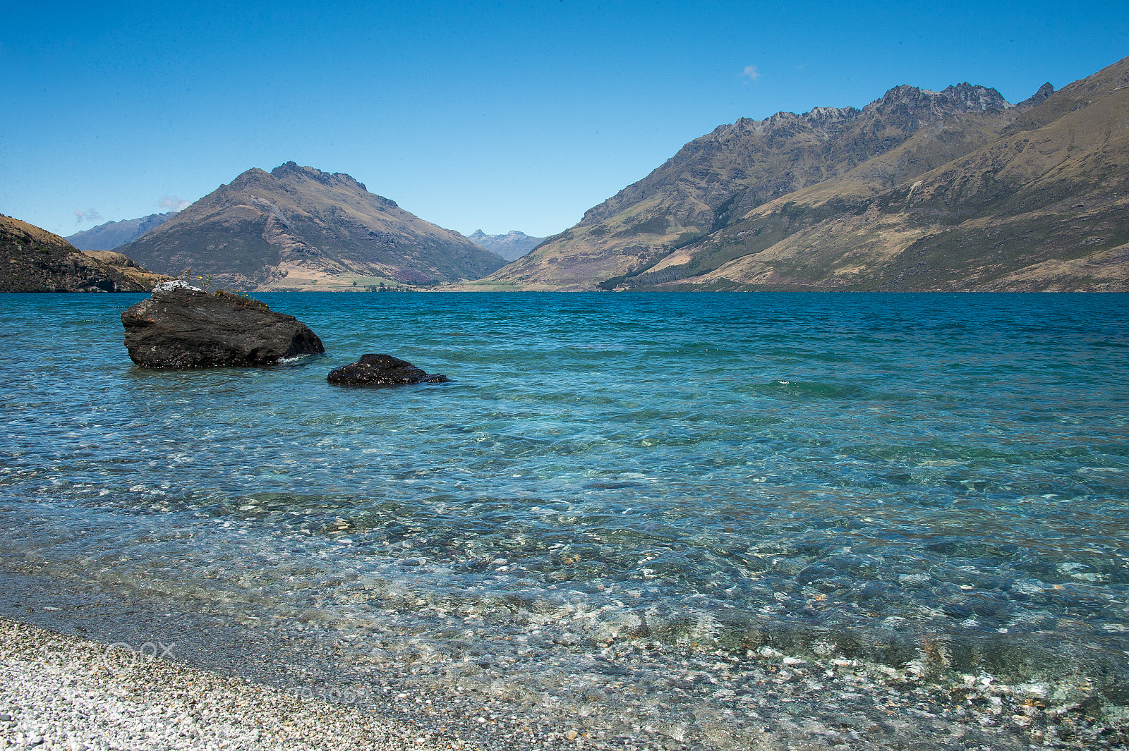 Nikon Df sample photo. Lake wakatipu photography
