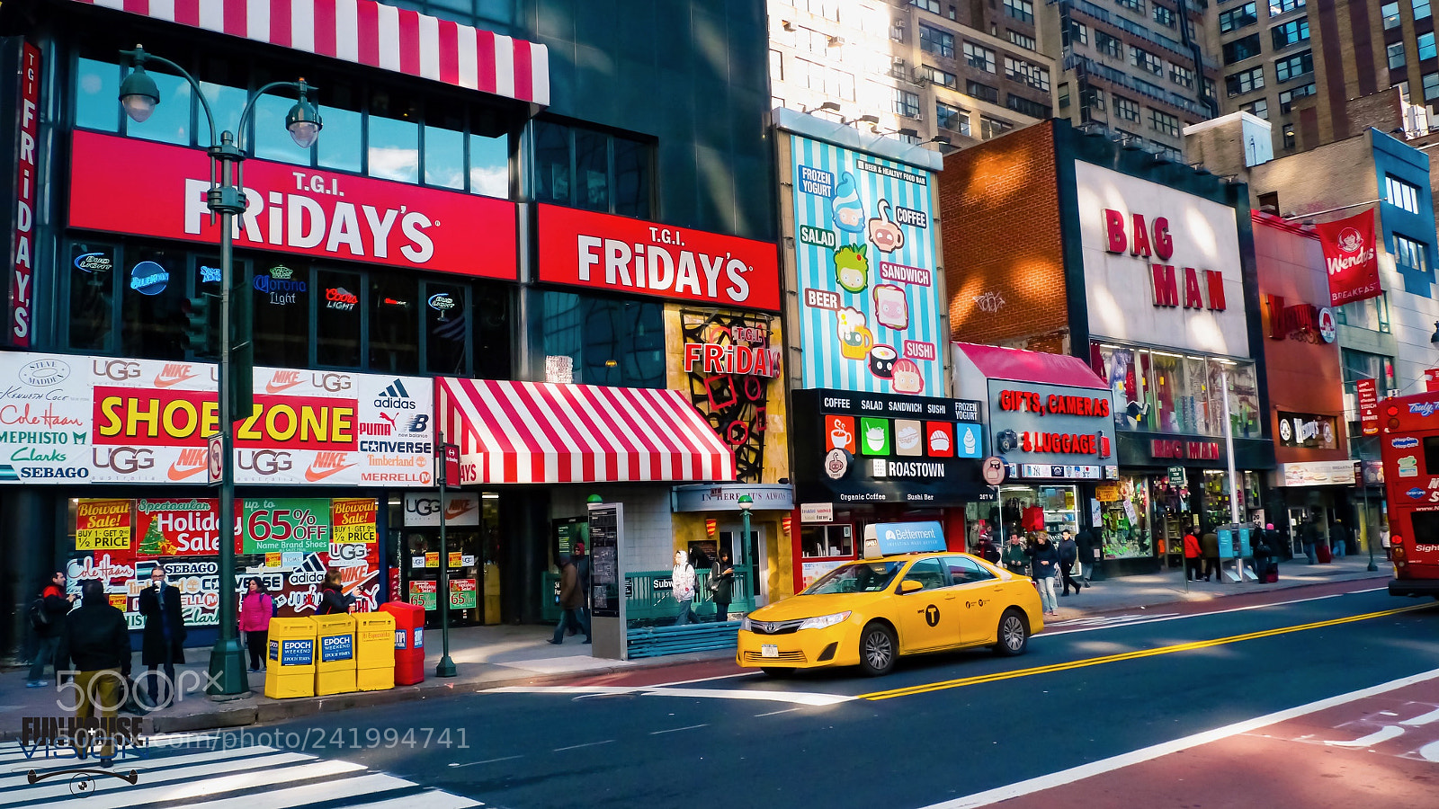 Panasonic Lumix DMC-GH2 sample photo. Colorful new york 1/3 photography