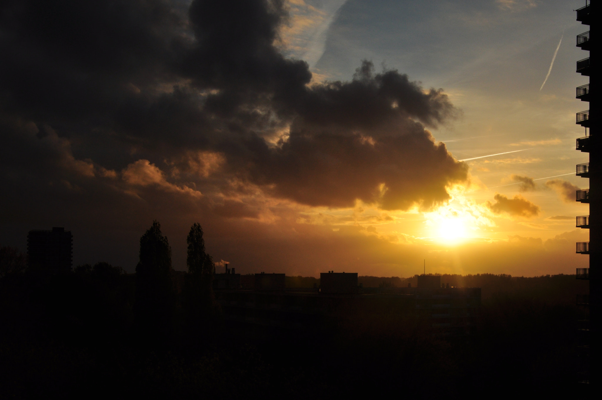 Nikon D5000 sample photo. Sunset photography