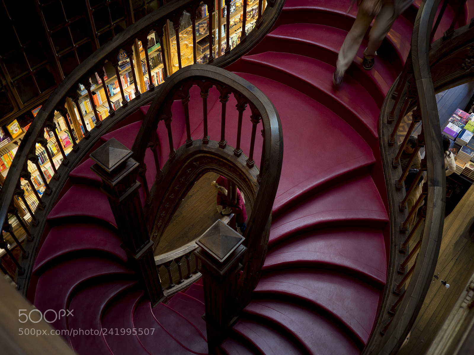 Olympus OM-D E-M10 III sample photo. Livraria lello photography
