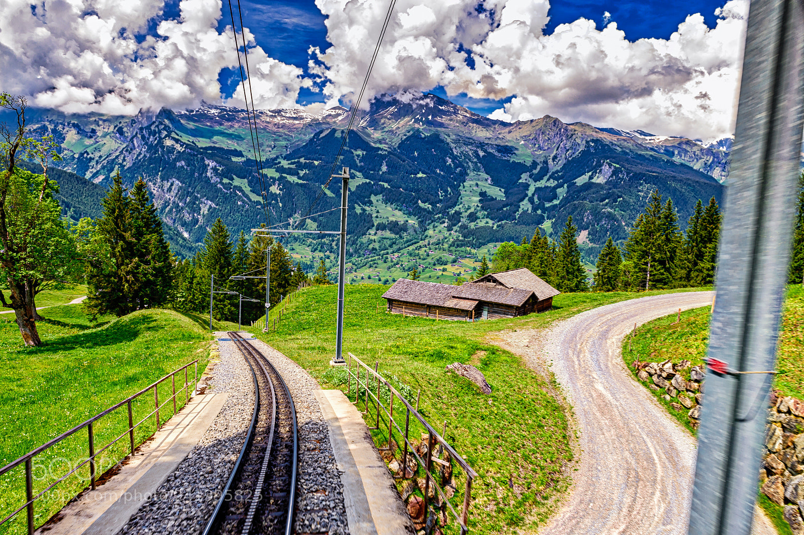 Nikon D4S sample photo. Behind glass of train photography