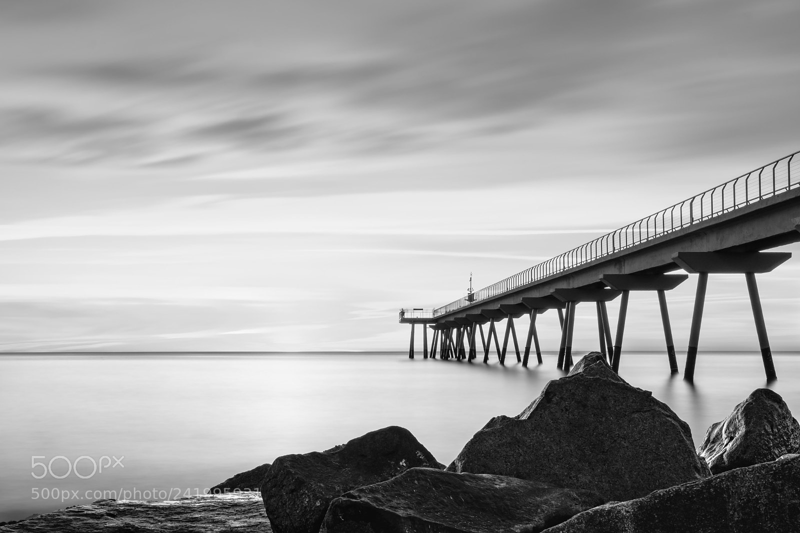 Fujifilm X-T2 sample photo. Morning in black & white photography