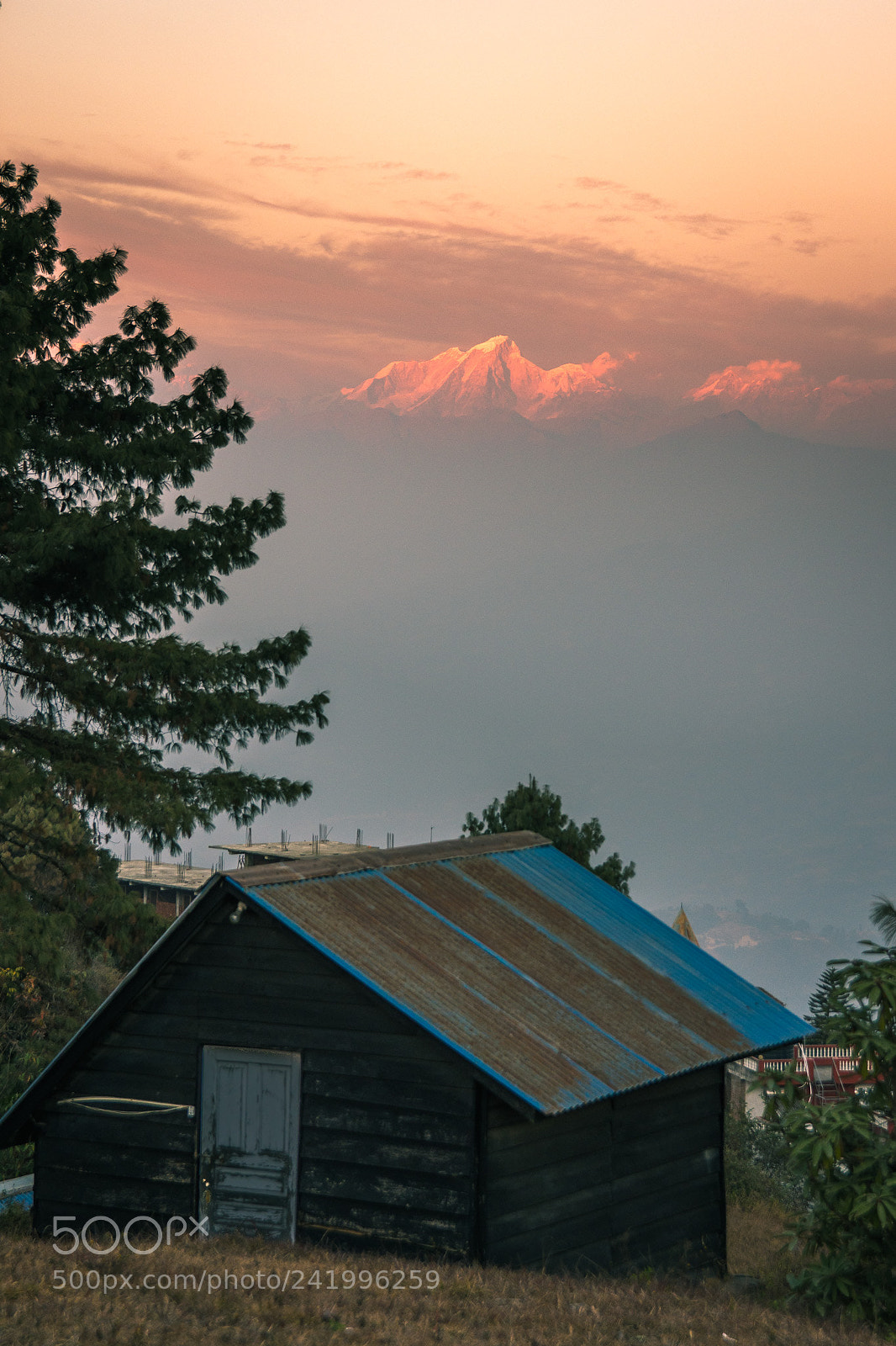 Nikon D7200 sample photo. Evening glow at himalaya photography