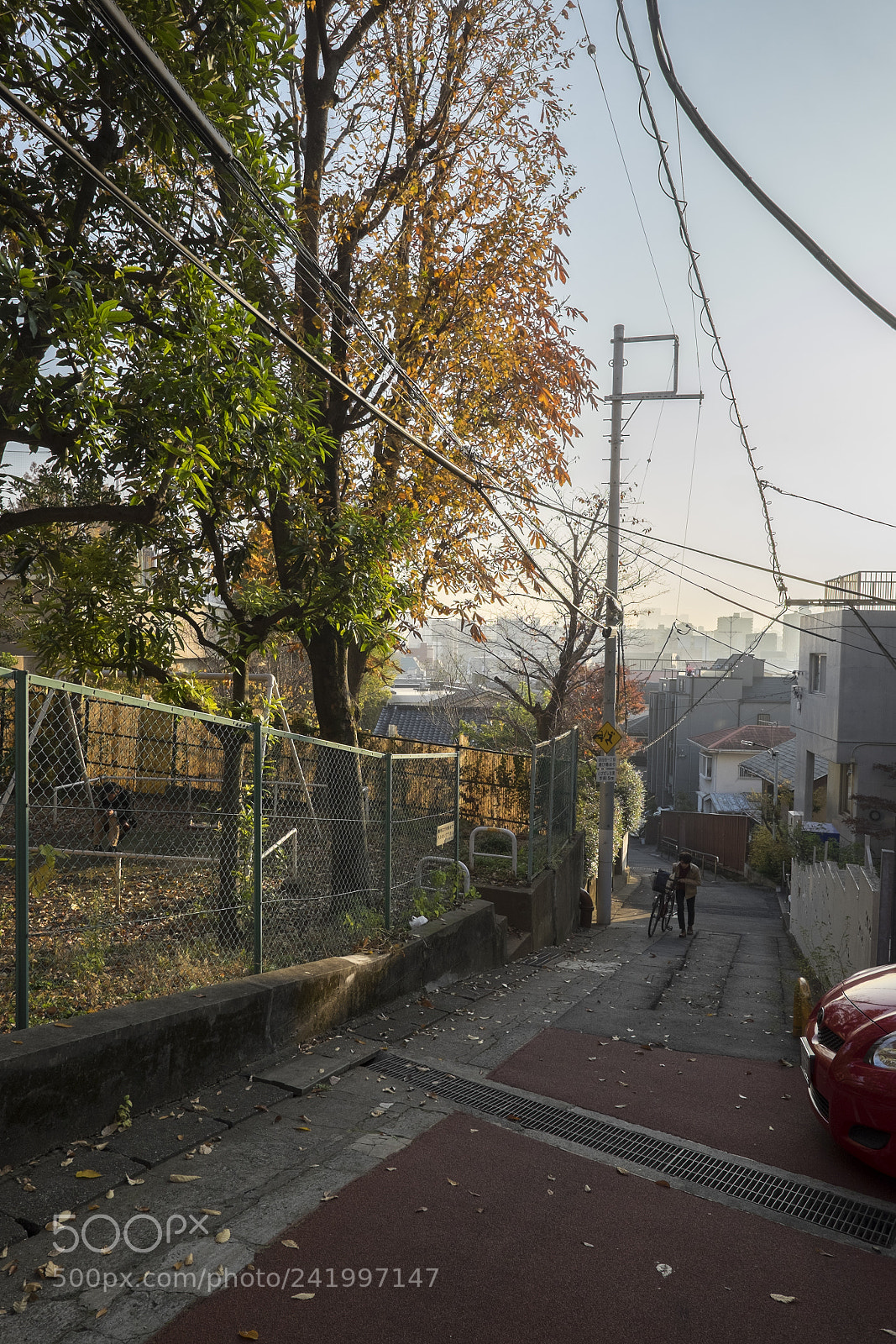 Fujifilm X-T1 sample photo. Tokyo.文京区目白台　小布施坂 photography