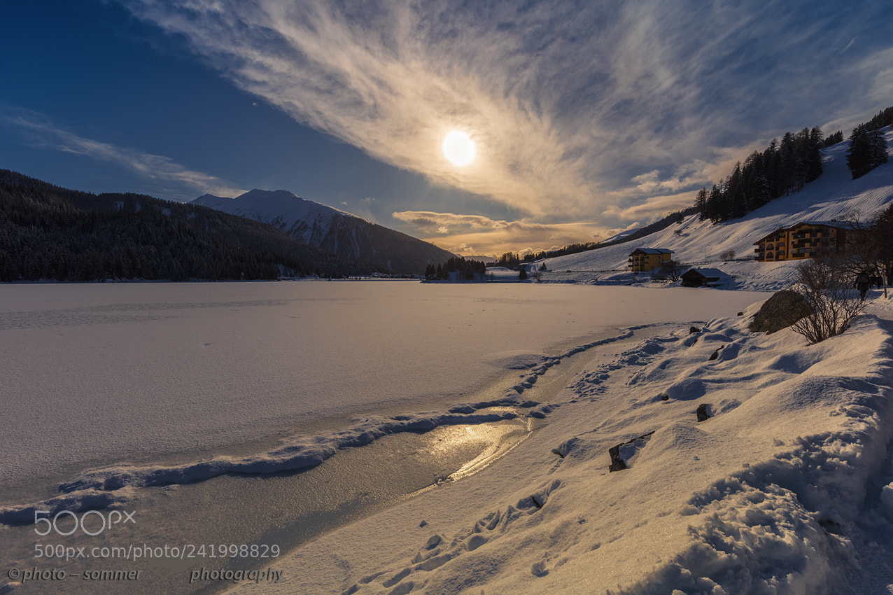 Canon EOS 5DS R sample photo. Davosersee photography