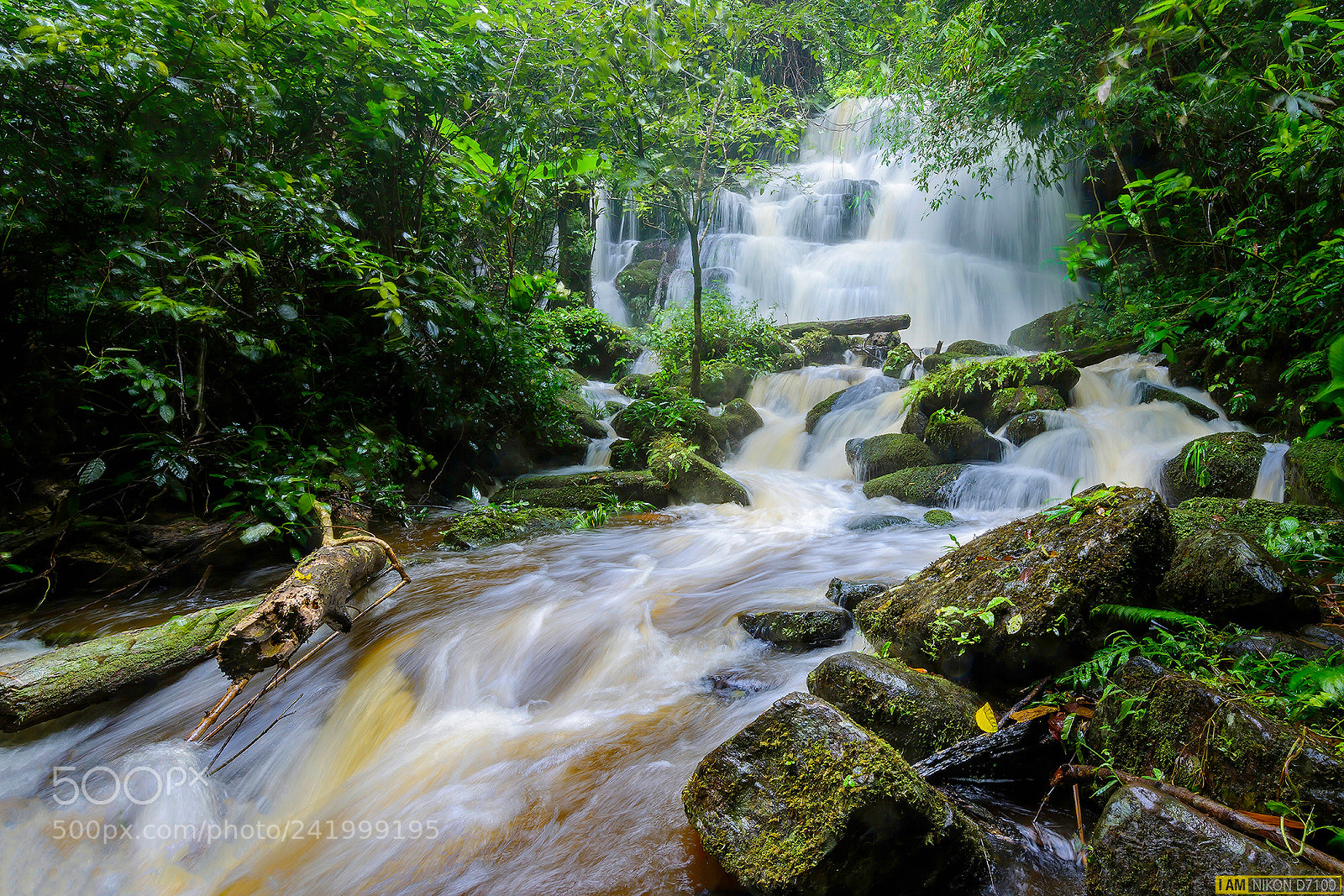 Nikon D7100 sample photo. Mundang waterfall thailand photography