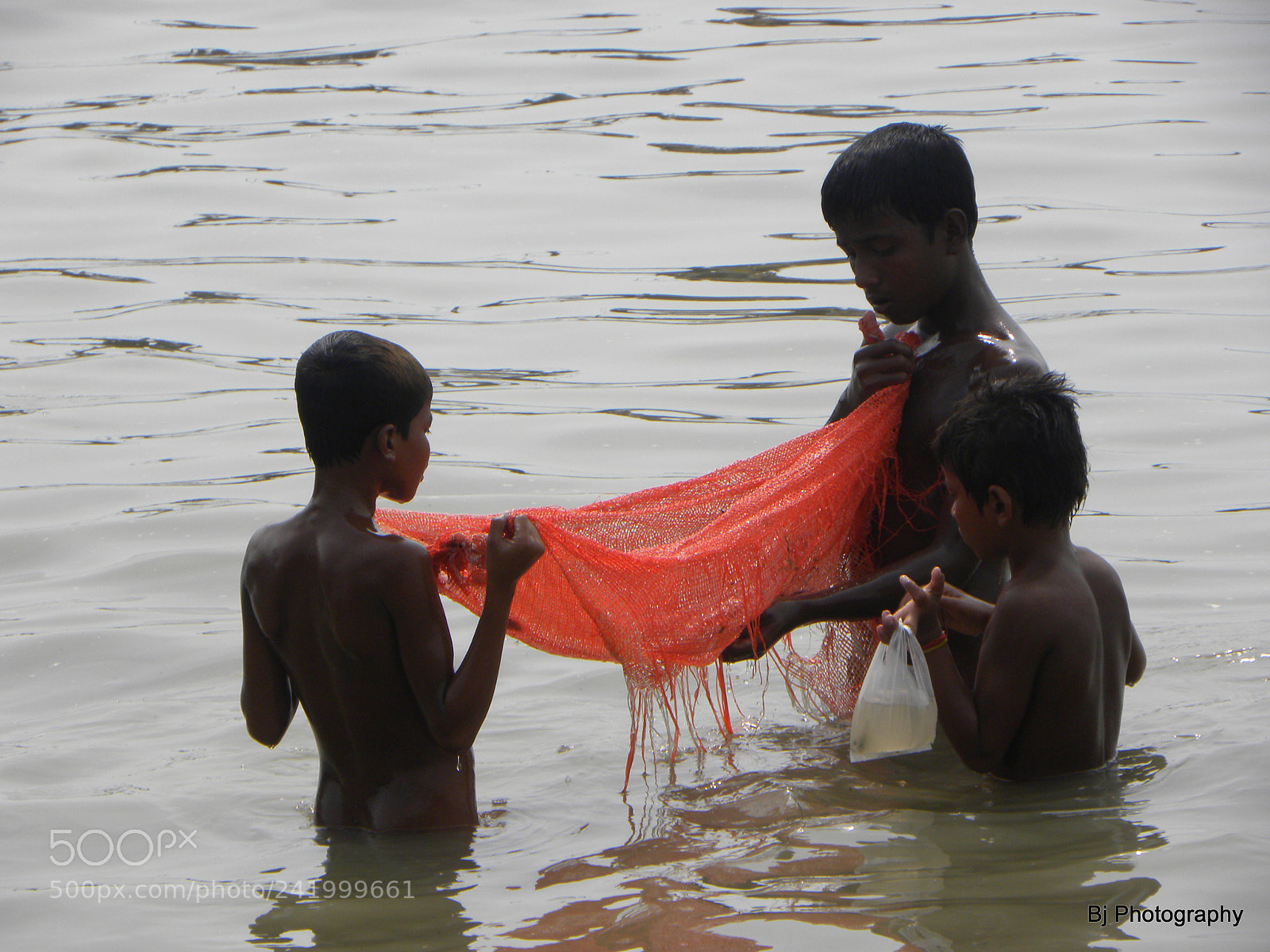 Nikon Coolpix P90 sample photo. Three boys fishing with photography