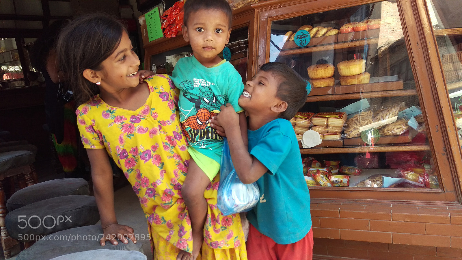 HTC ONE M9 sample photo. Children in nepal photography