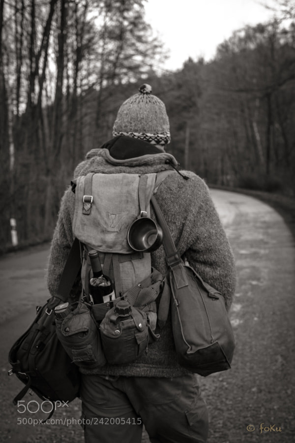 Fujifilm X-Pro1 sample photo. Tramp photography