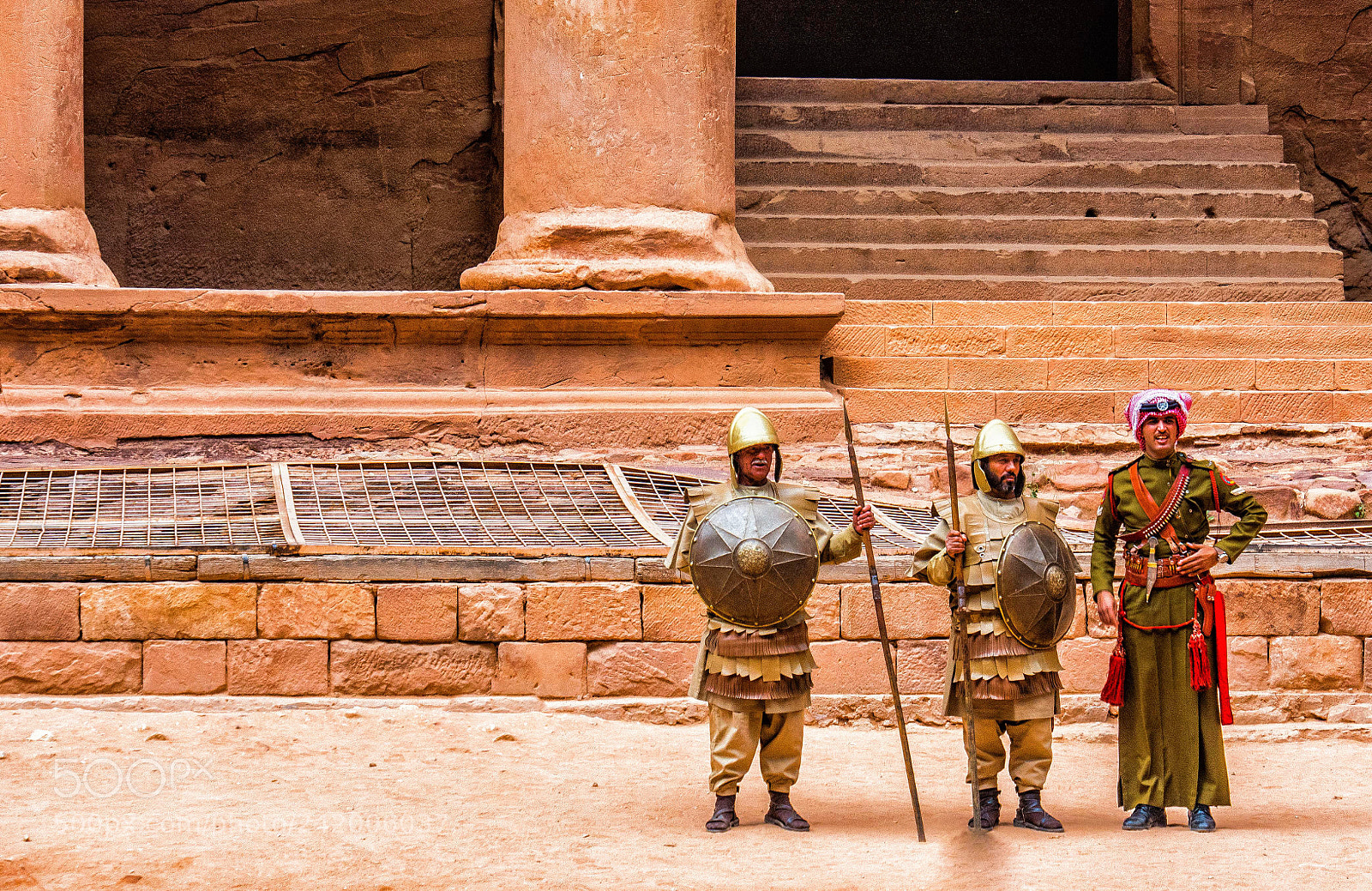 Panasonic Lumix DMC-GH4 sample photo. The guards of petra photography