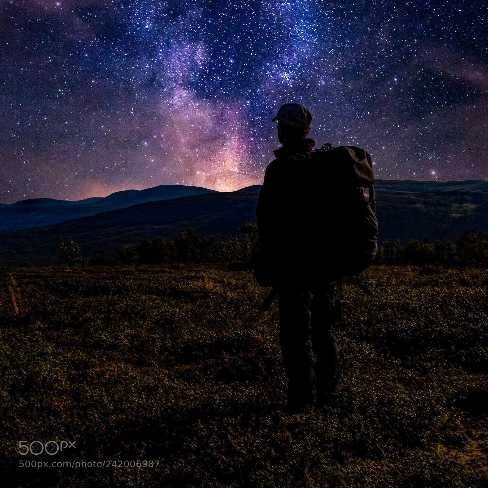 Canon EOS M3 sample photo. Backpacker nightwatch photography