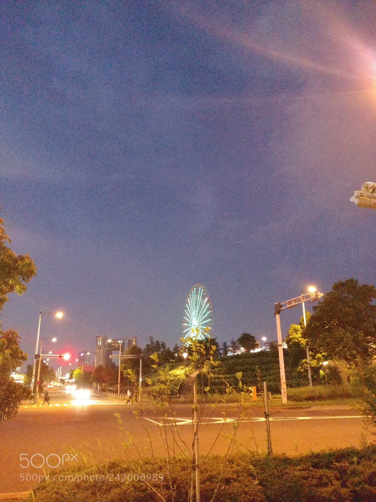 LG V20 sample photo. Ferris wheel photography