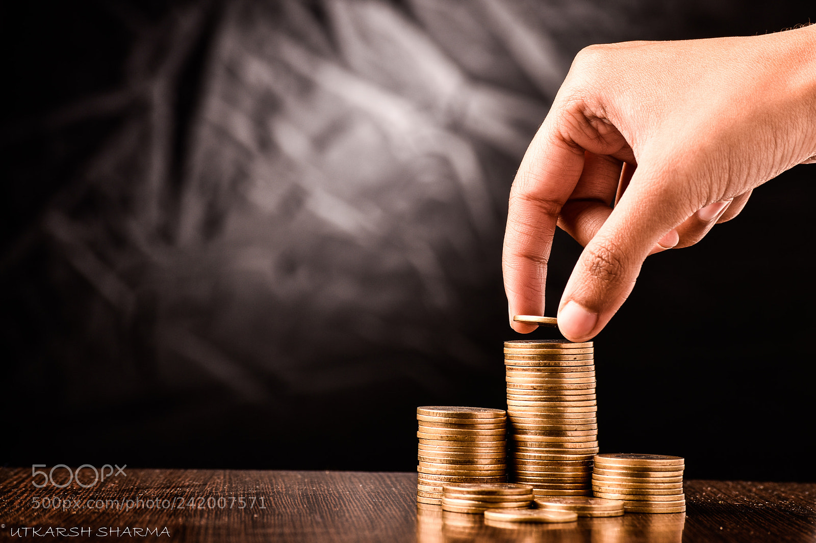 Nikon D5500 sample photo. Coins photography