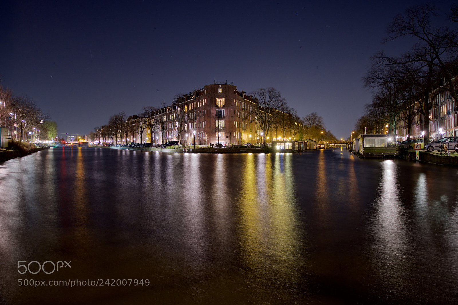 Nikon D500 sample photo. Reflections at night photography