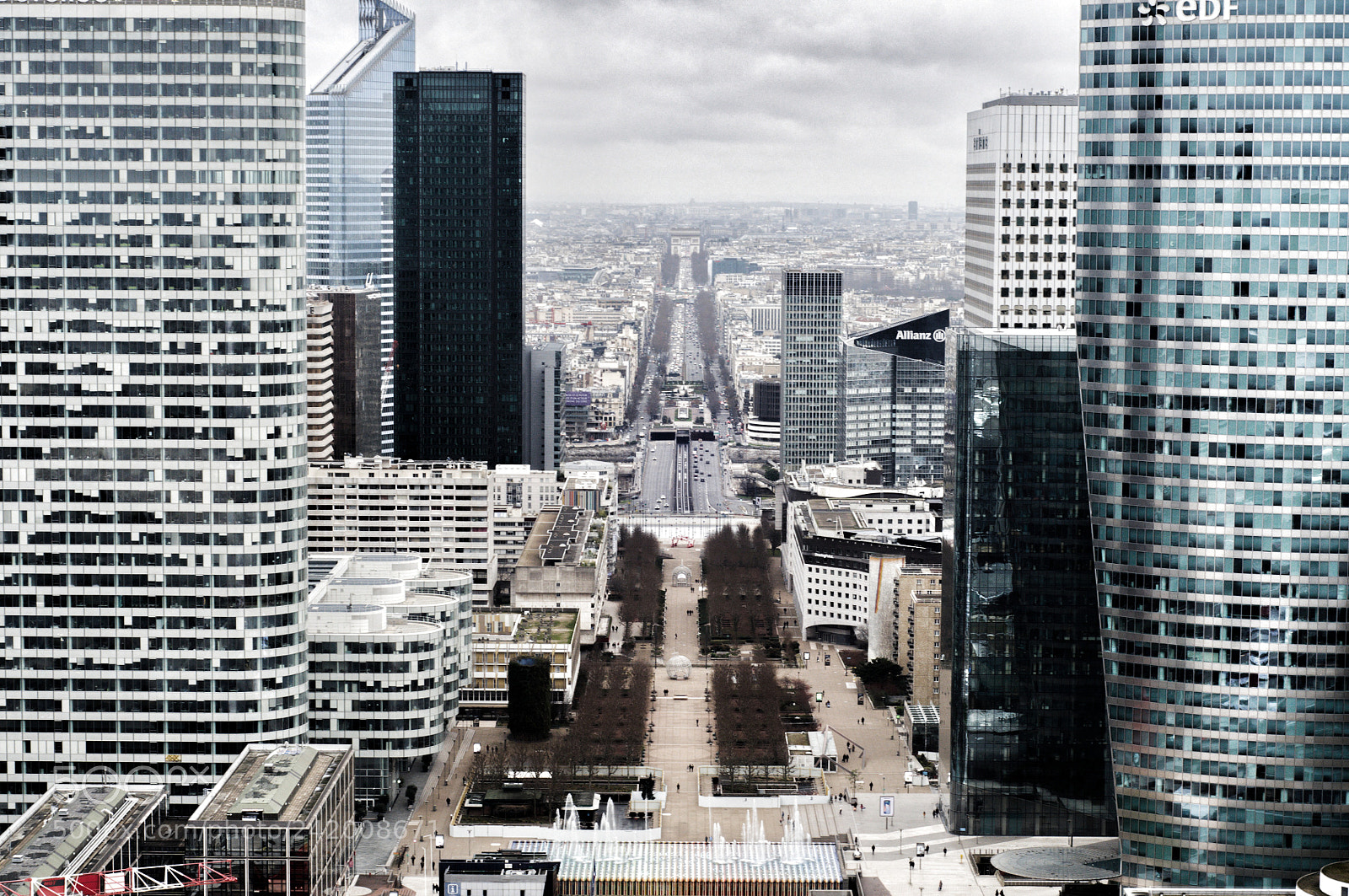Nikon D300S sample photo. La defense, paris photography