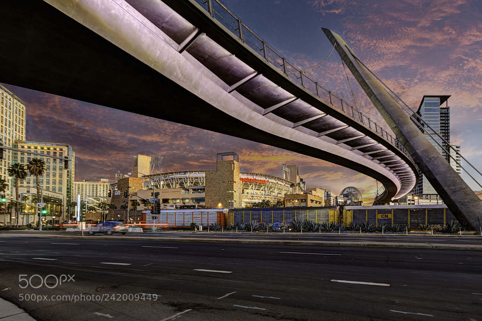 Canon EOS 7D Mark II sample photo. Petco park photography