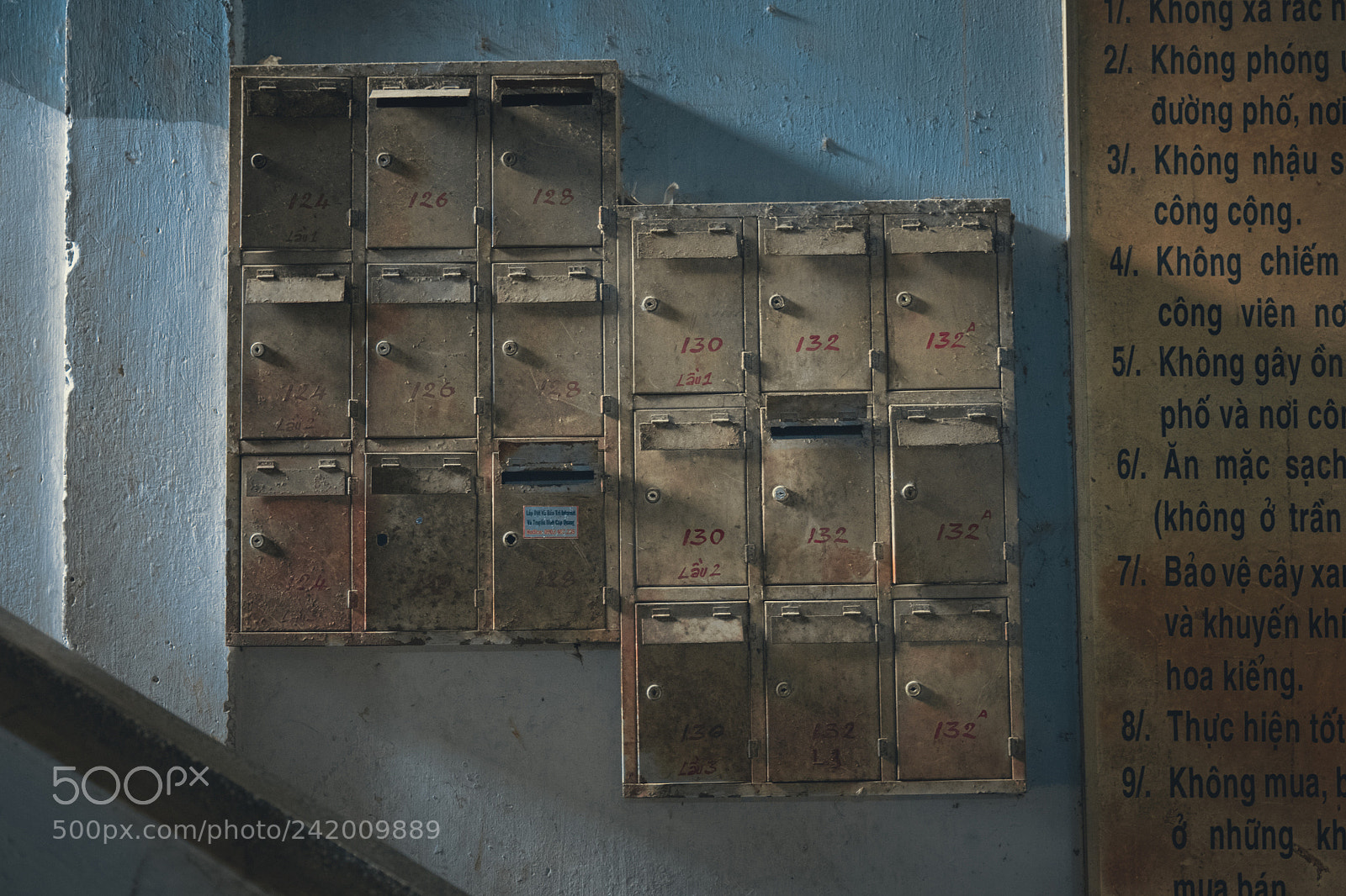 Fujifilm X-T1 sample photo. Mailboxes photography