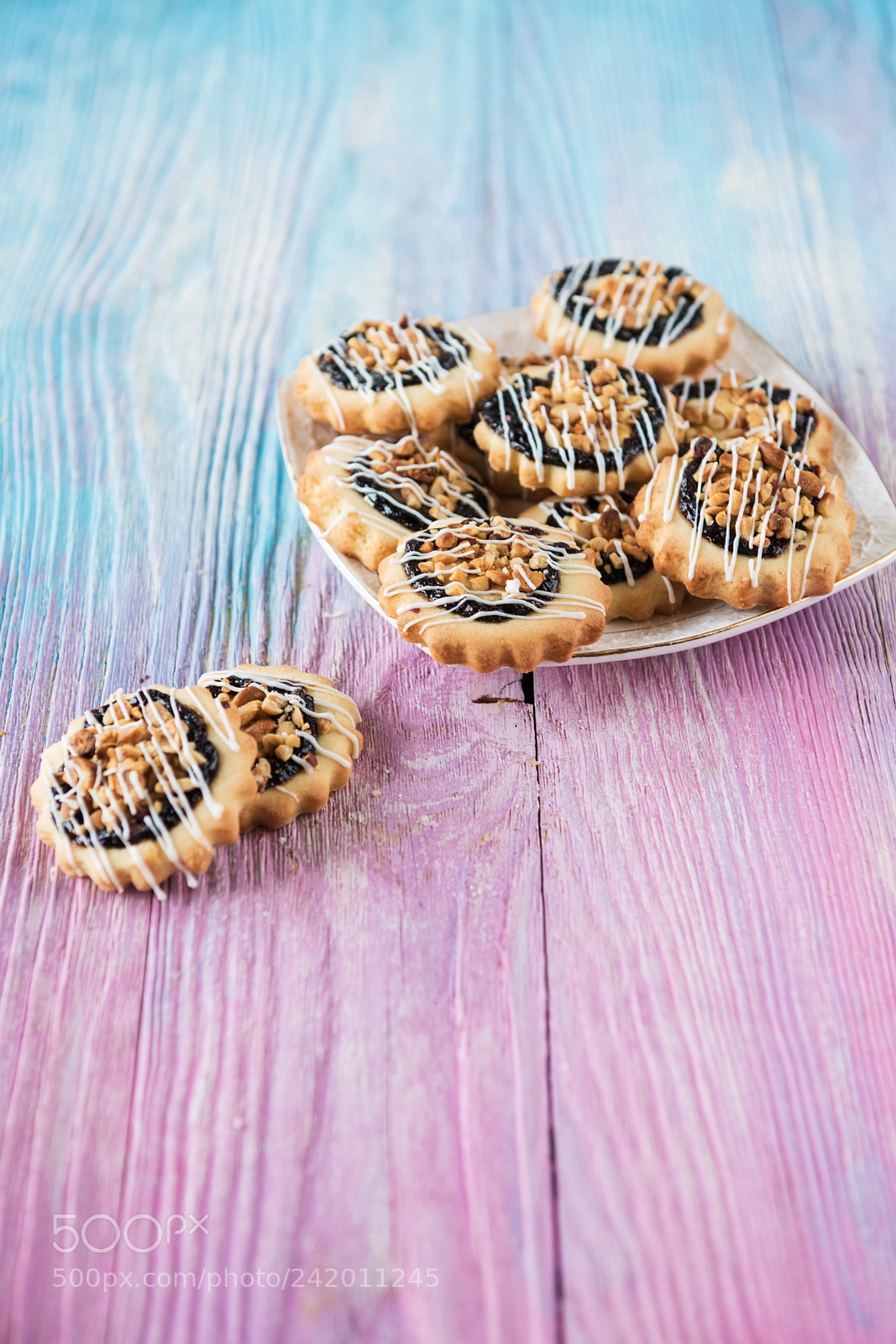 Nikon D810 sample photo. Tasty different cakes photography