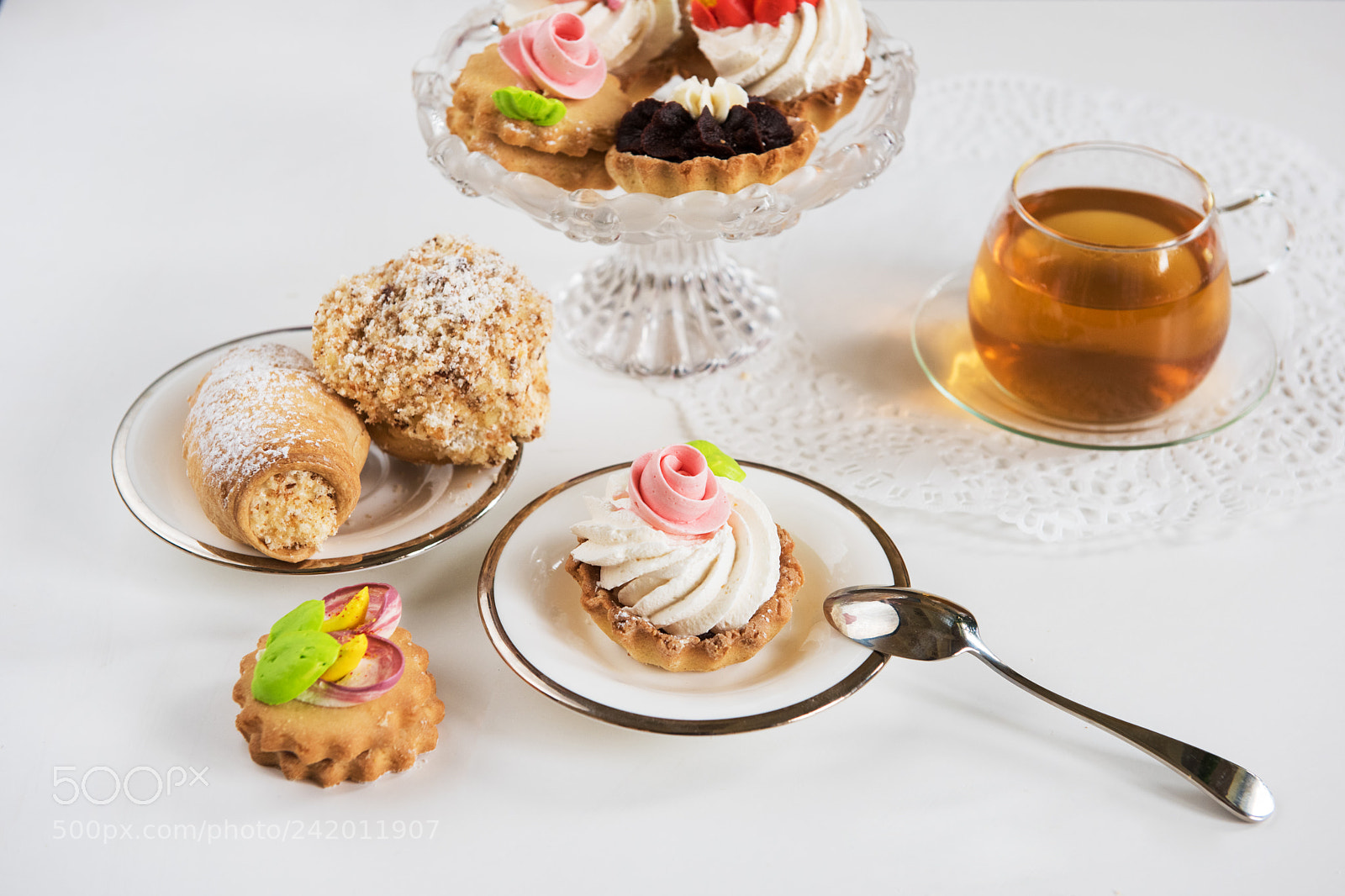 Nikon D810 sample photo. Tasty different cakes photography