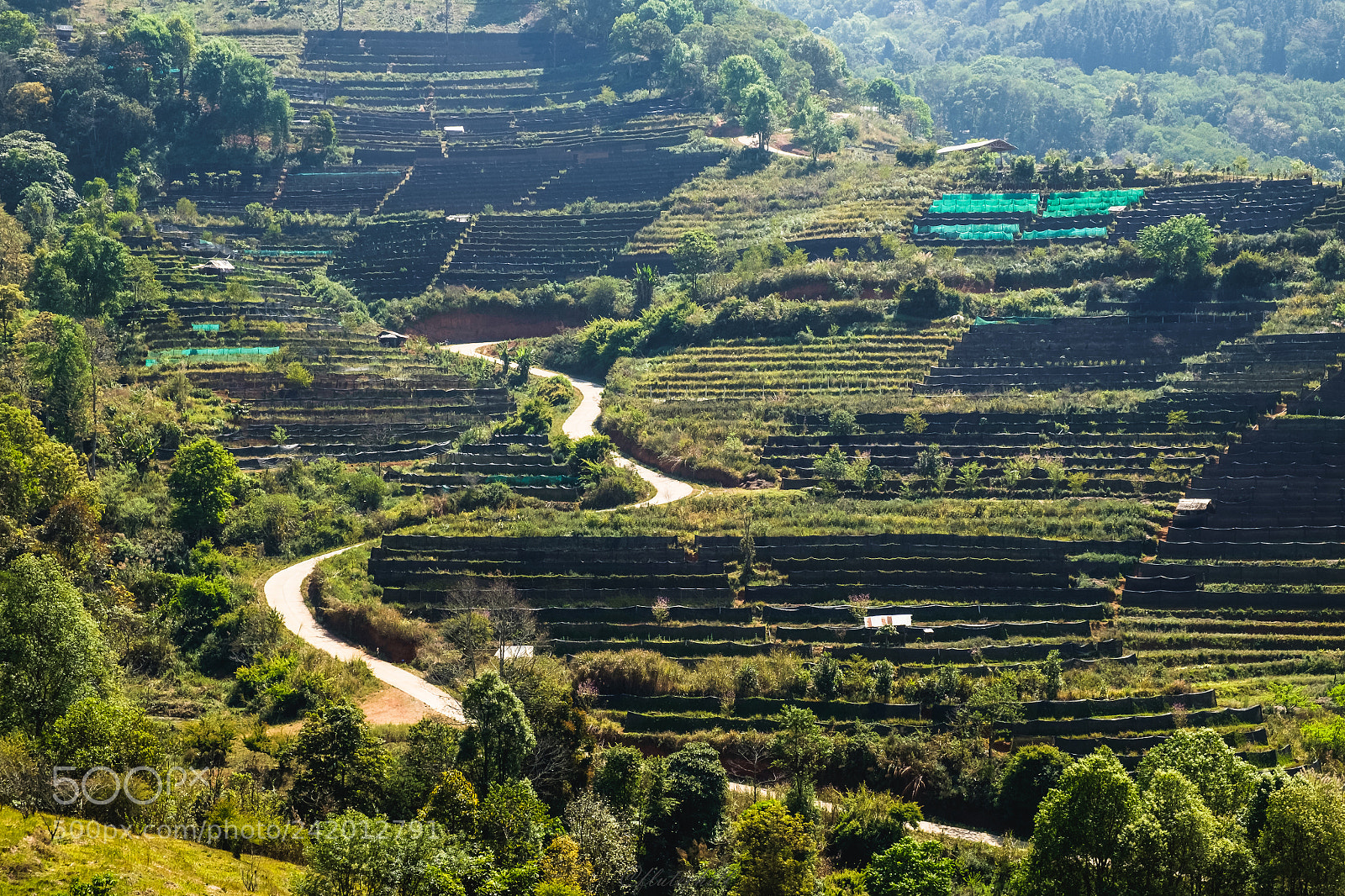 Fujifilm X-T1 sample photo. Mountain farm photography