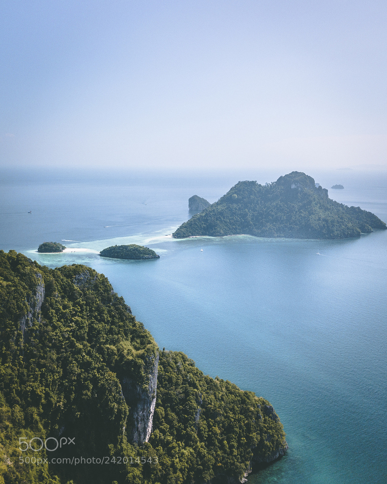 DJI FC220 sample photo. Islands of koh poda photography
