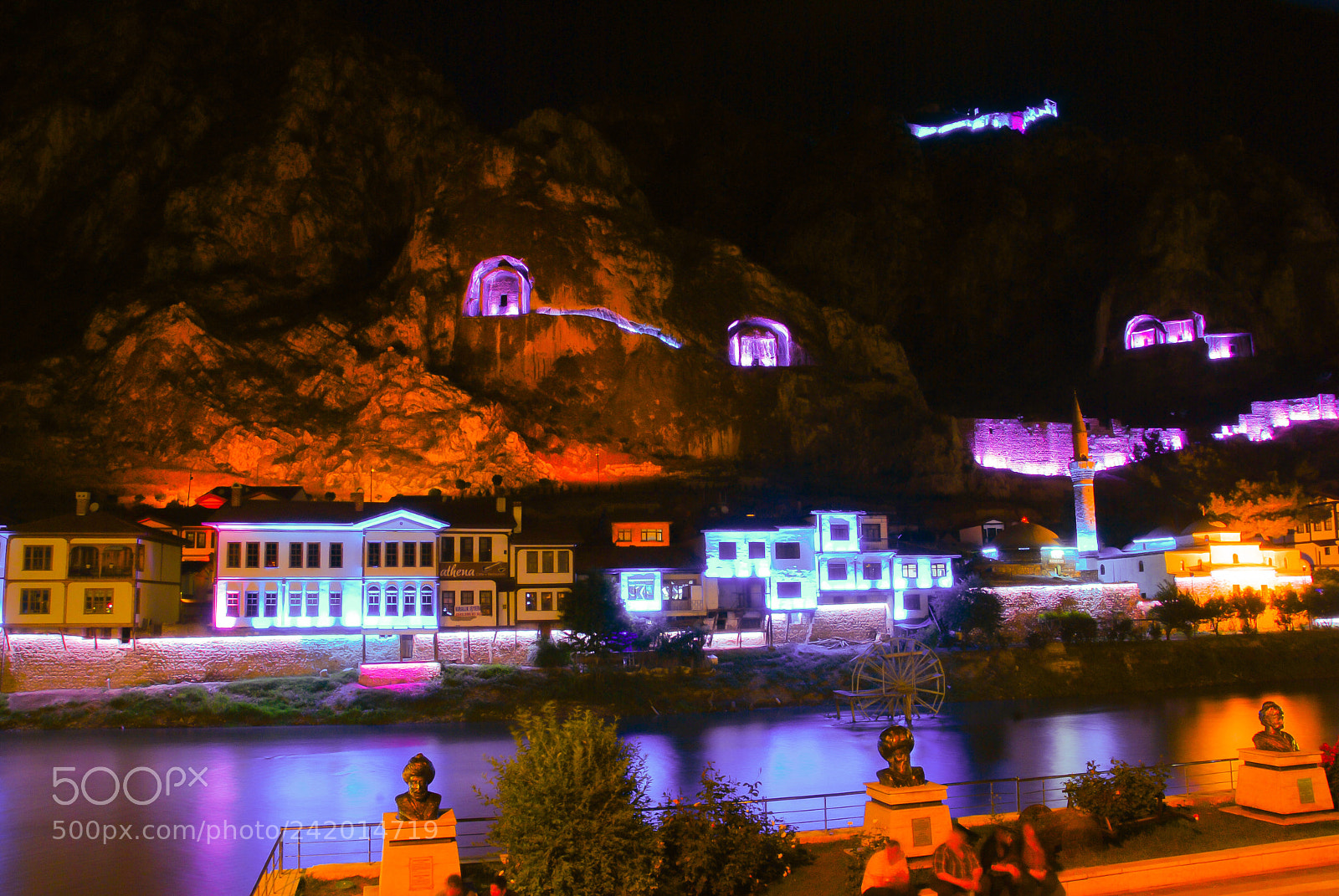 Nikon D80 sample photo. City lights photography