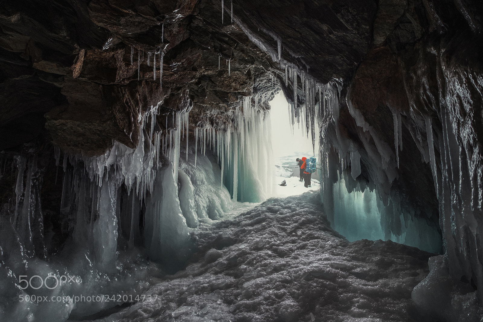 Fujifilm X-T2 sample photo. Ice cave photography