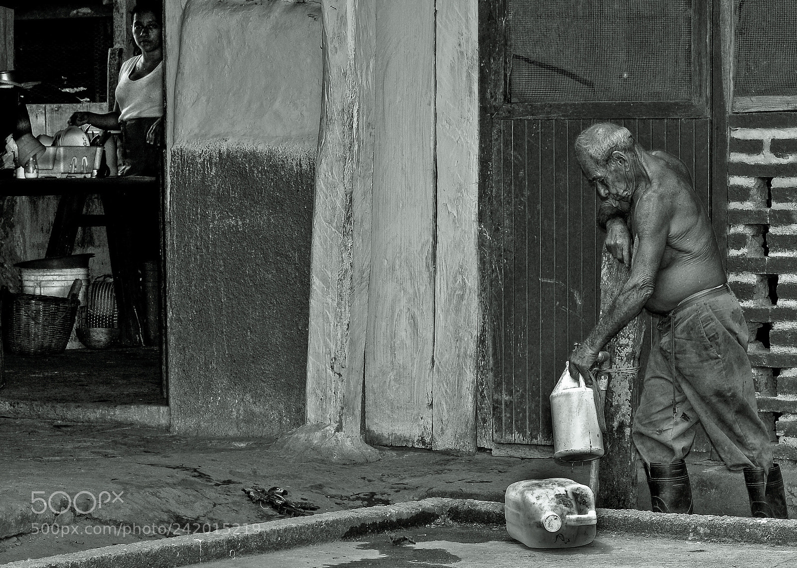 Nikon D700 sample photo. Old man with a photography