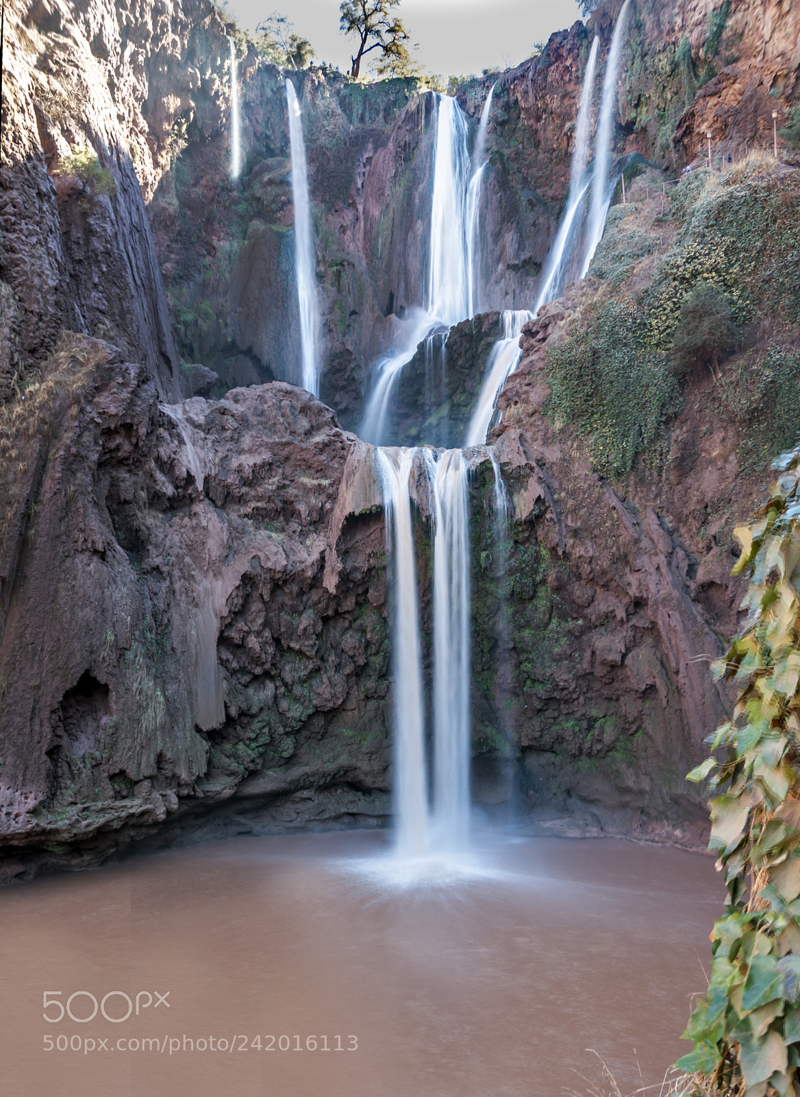 Nikon D90 sample photo. Ozoud waterfall, morrocco photography