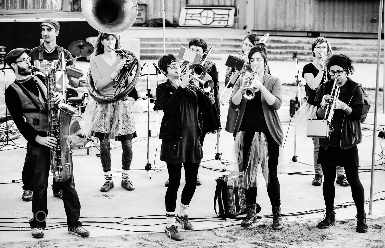 Nikon D600 sample photo. Street orchestra photography
