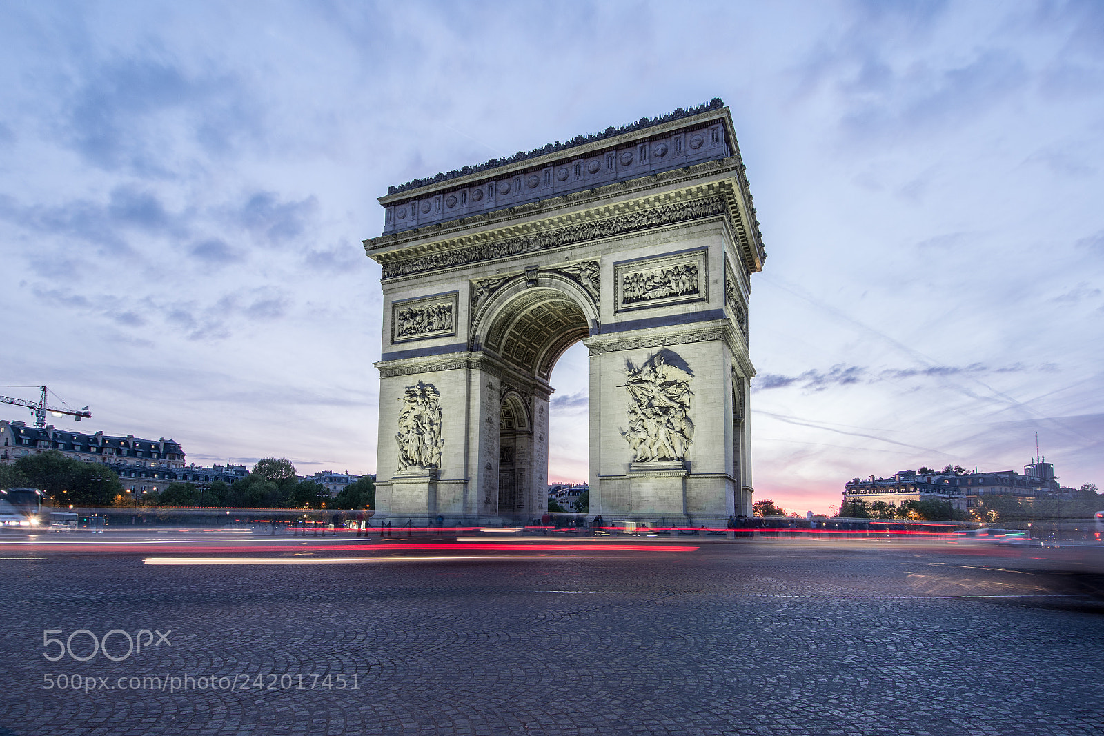 Nikon D7100 sample photo. Arc de triomphe photography
